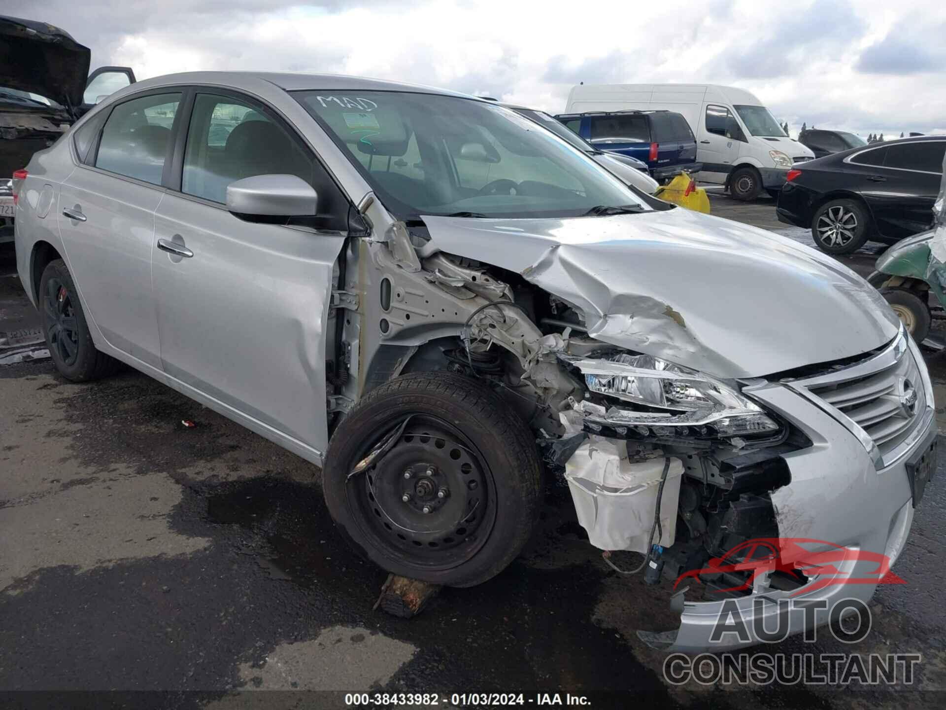 NISSAN SENTRA 2015 - 3N1AB7AP8FY291464