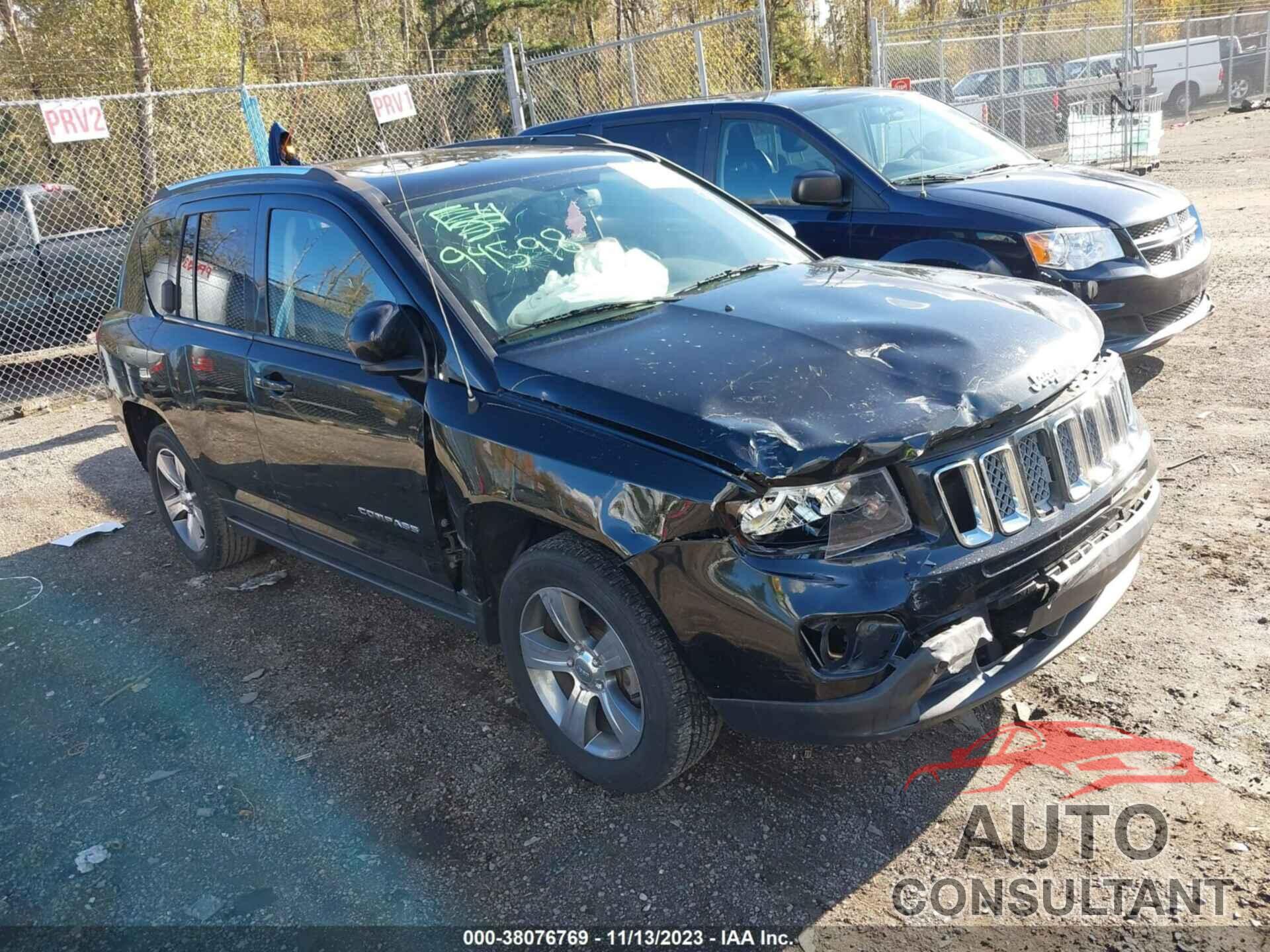 JEEP COMPASS 2017 - 1C4NJCEB6HD166011