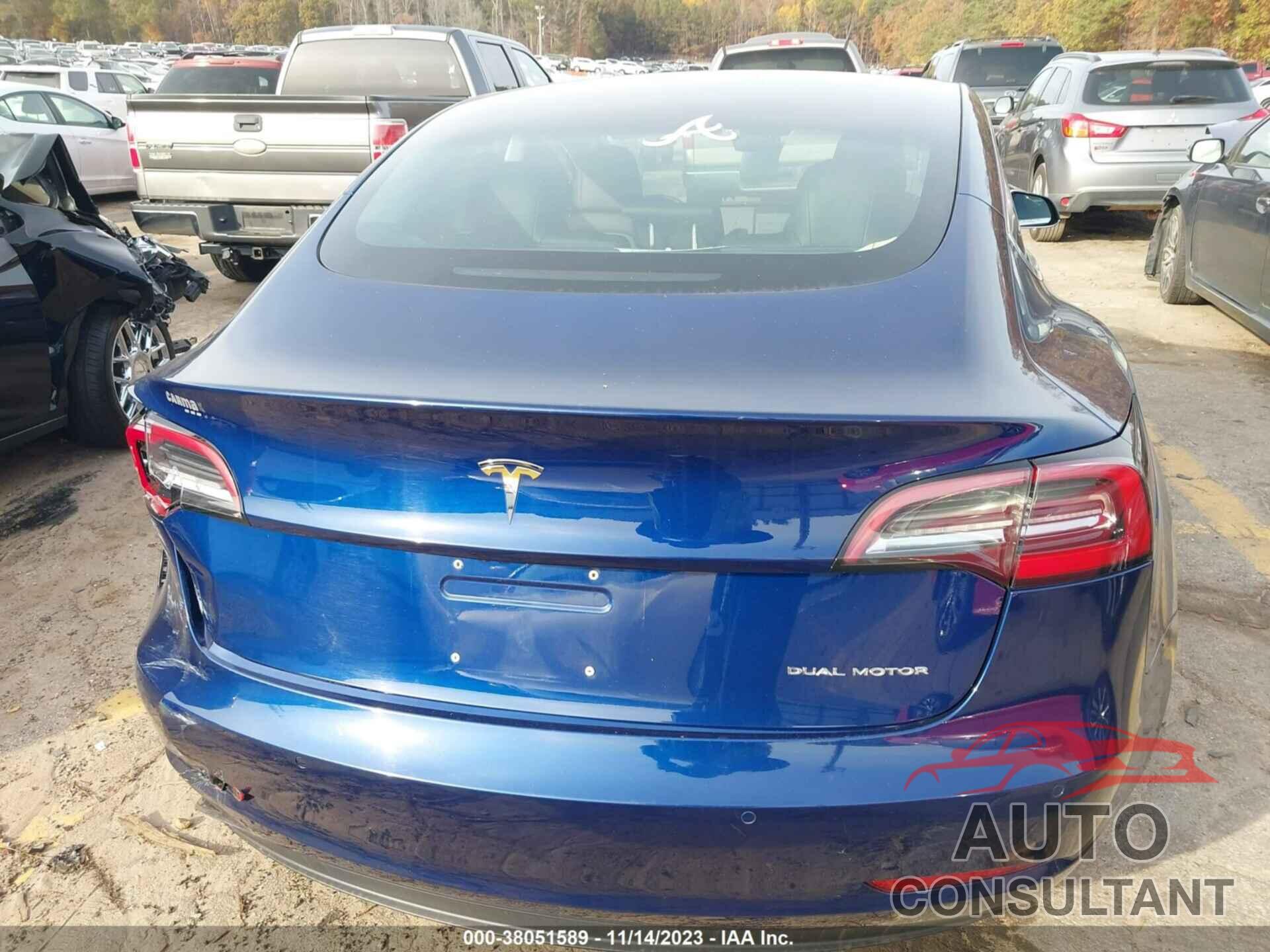 TESLA MODEL 3 2018 - 5YJ3E1EB5JF054217