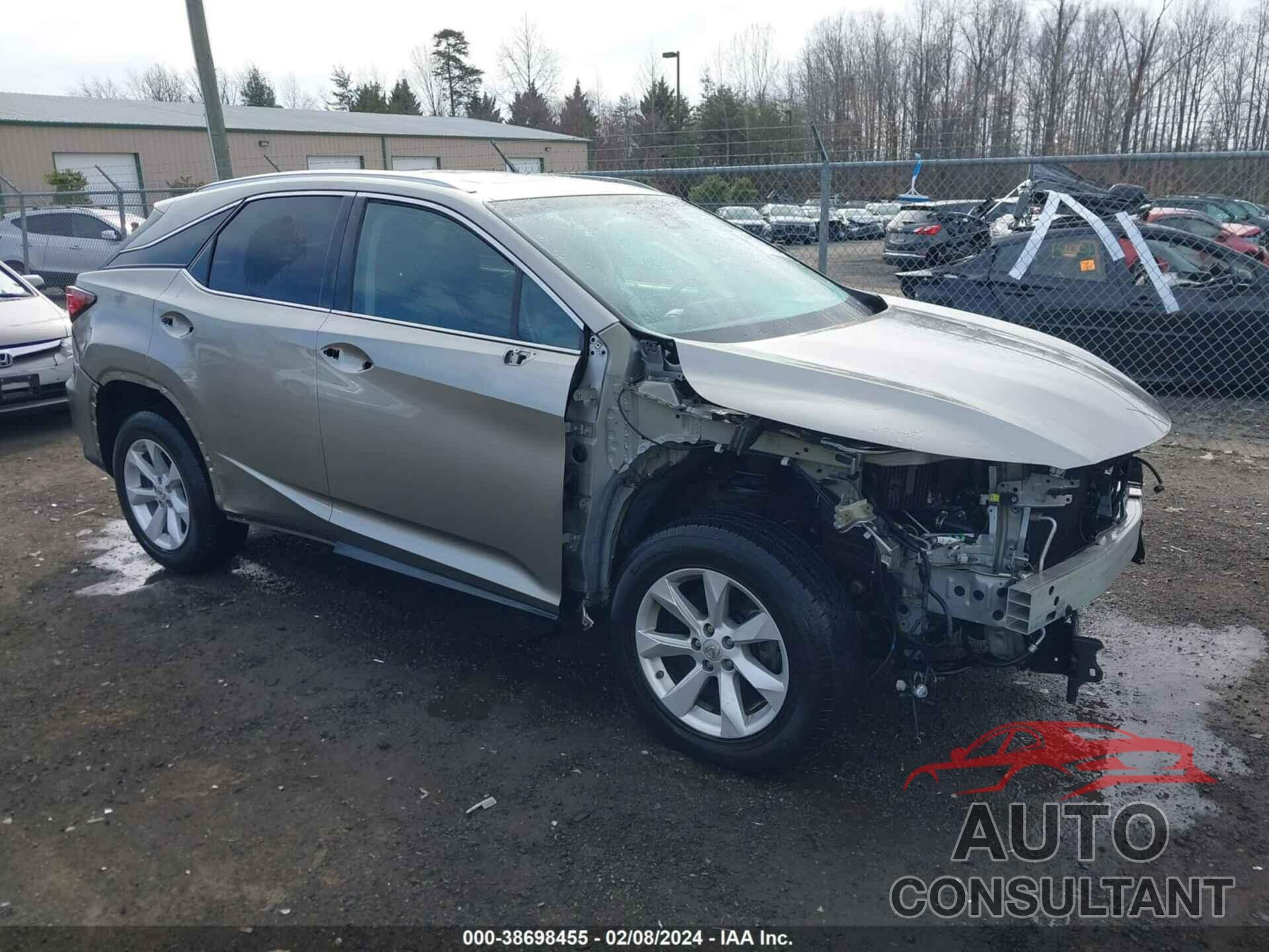 LEXUS RX 350 2017 - 2T2BZMCA5HC055972