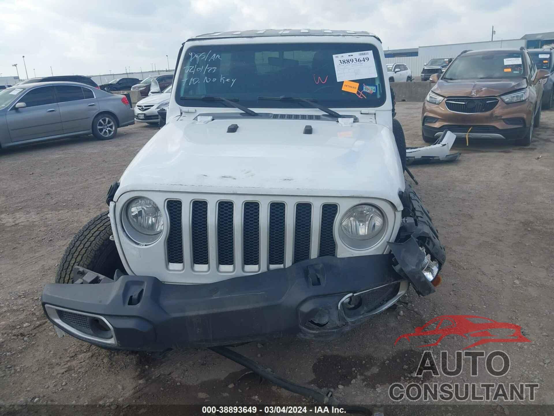 JEEP WRANGLER UNLIMITED 2019 - 1C4HJXEN9KW682342