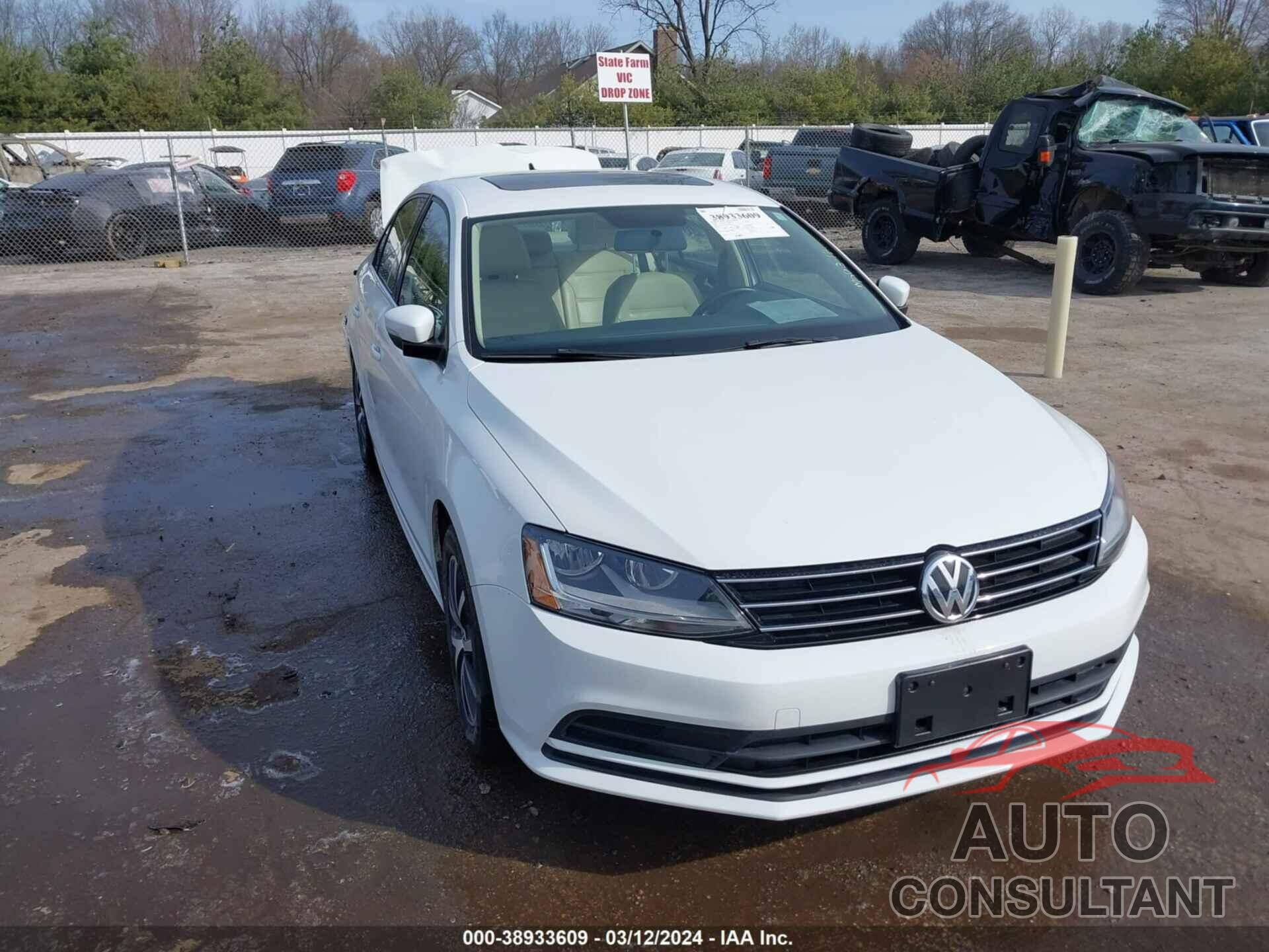 VOLKSWAGEN JETTA 2017 - 3VWB67AJ3HM295351