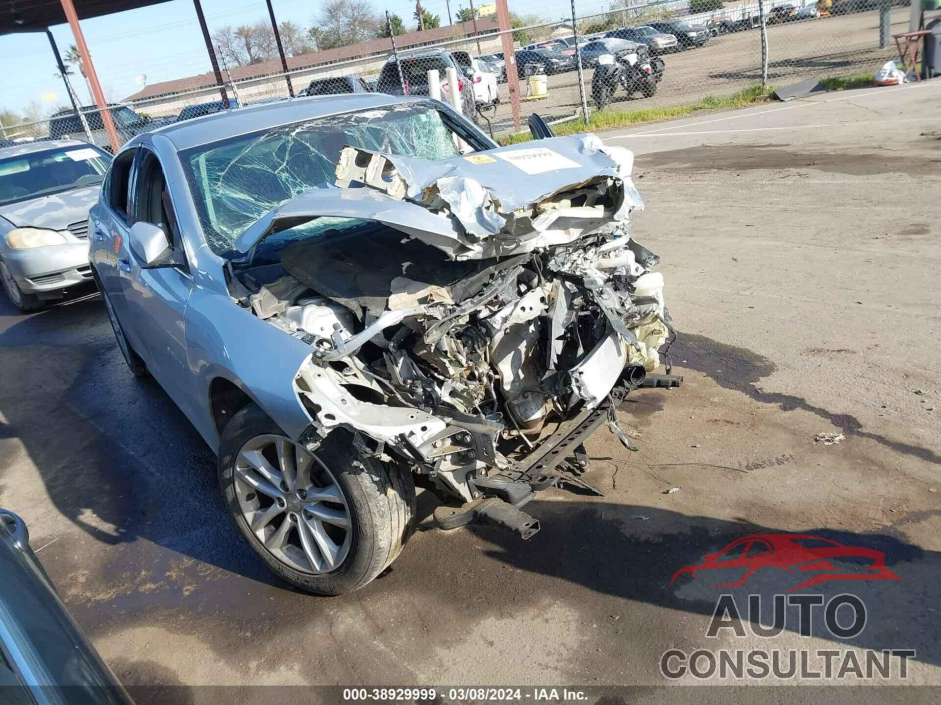 CHEVROLET MALIBU 2017 - 1G1ZE5ST0HF153475