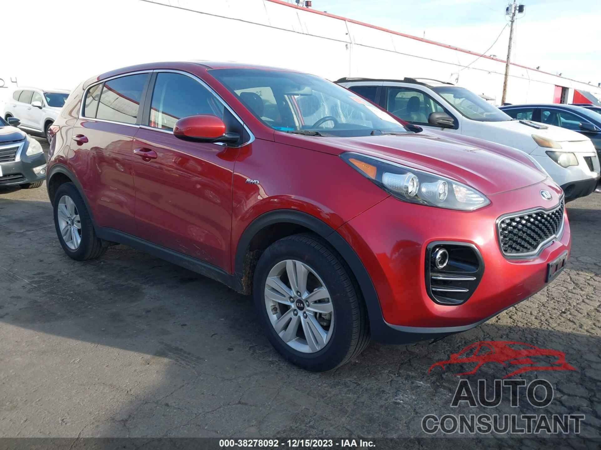 KIA SPORTAGE 2018 - KNDPMCAC1J7436670