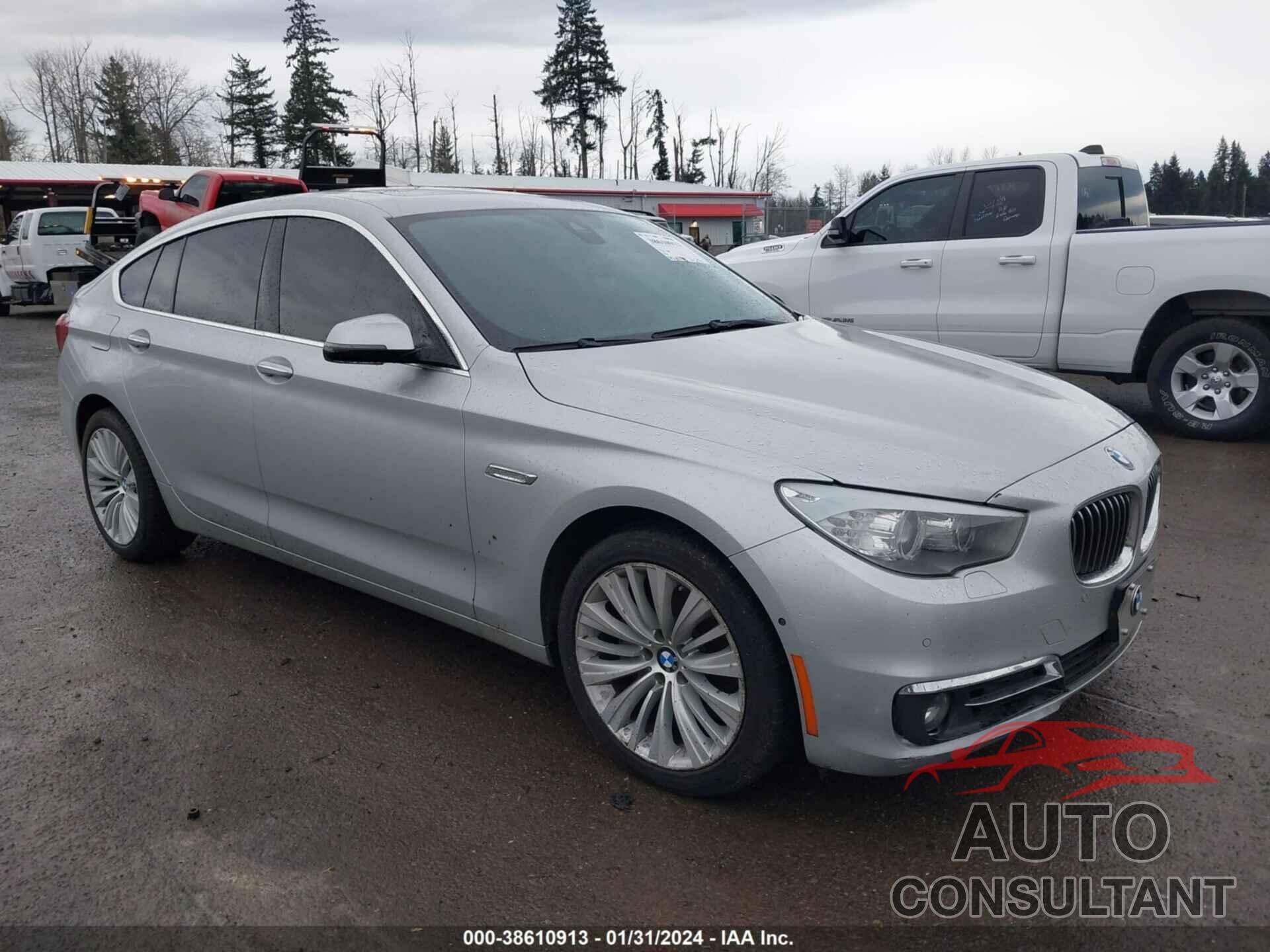 BMW 535I GRAN TURISMO 2016 - WBA5M2C5XGGH99378