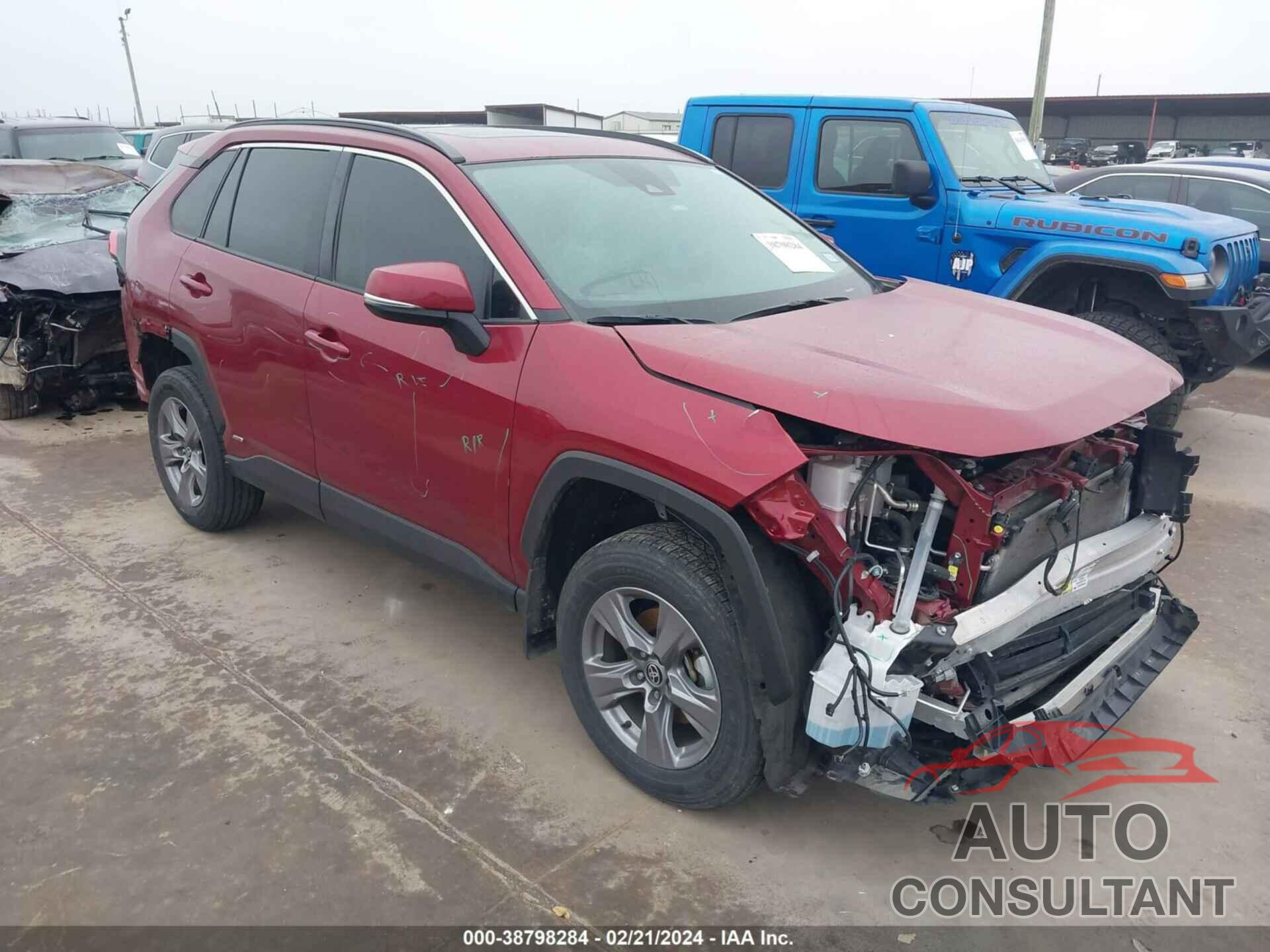 TOYOTA RAV4 2022 - 4T3RWRFV7NU058073