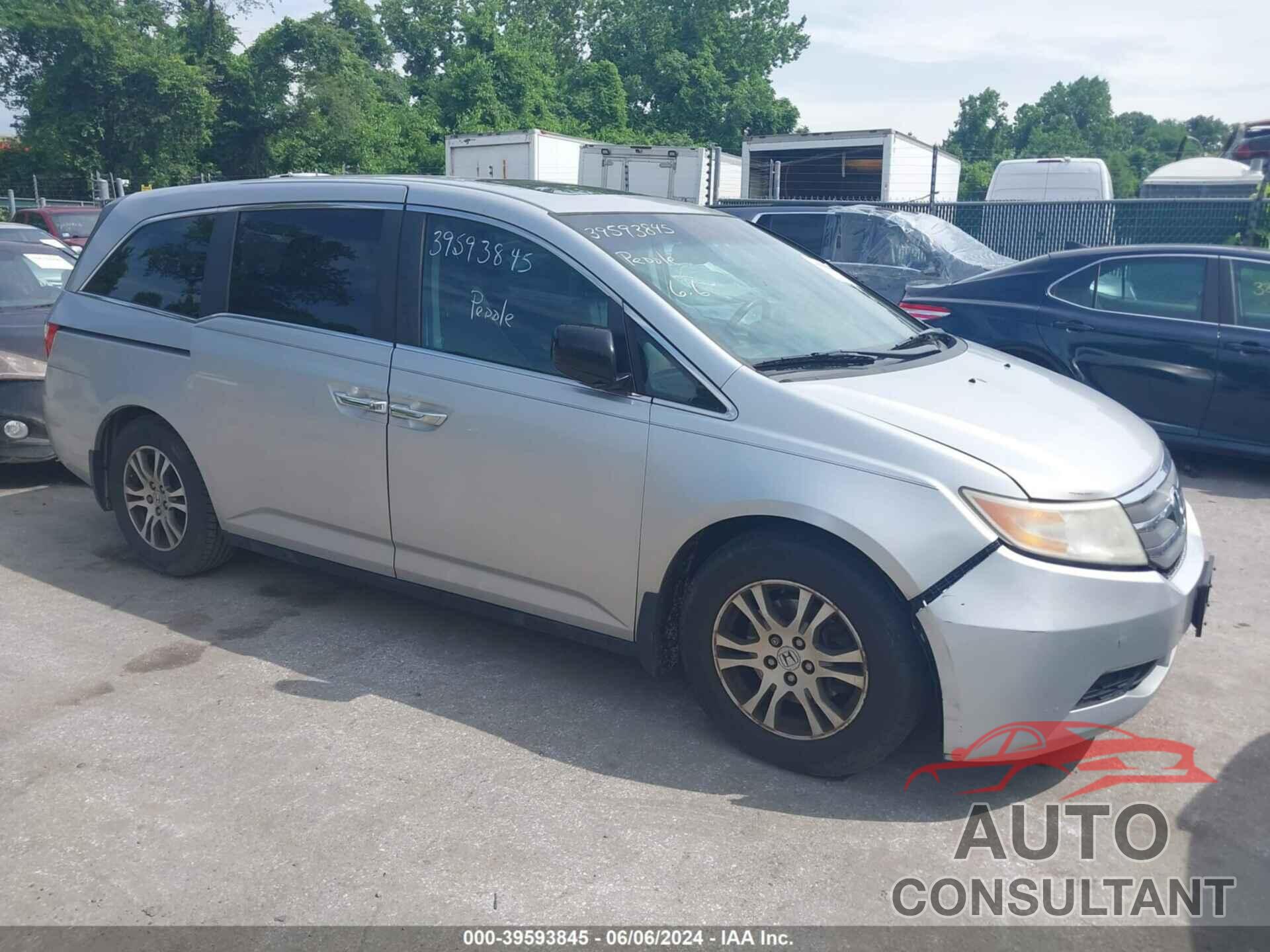 HONDA ODYSSEY 2012 - 5FNRL5H60CB101243