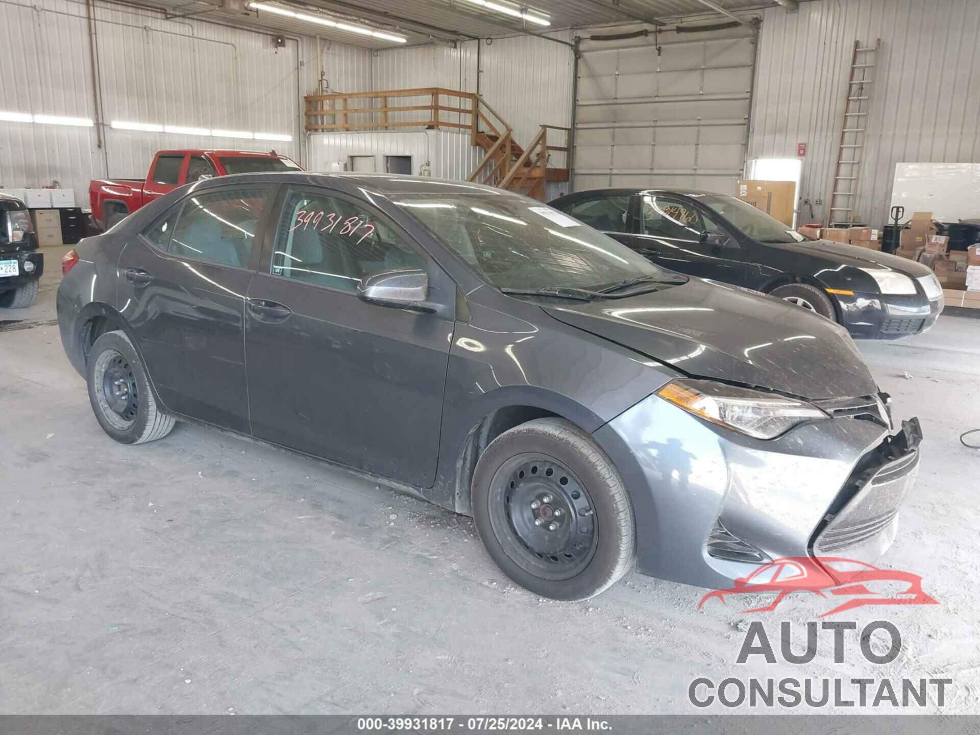 TOYOTA COROLLA 2017 - 5YFBURHE1HP674726