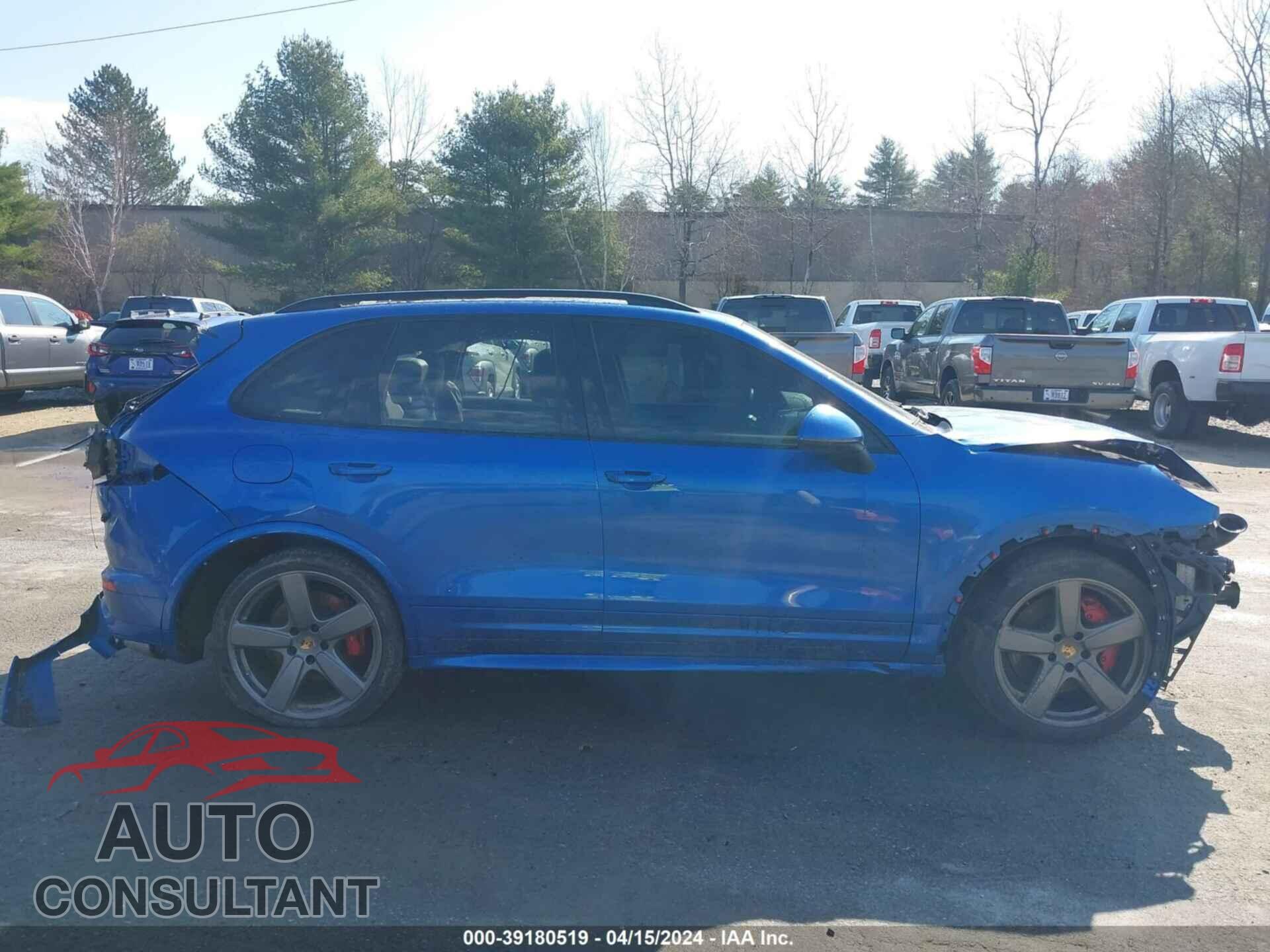 PORSCHE CAYENNE 2017 - WP1AD2A22HLA83833