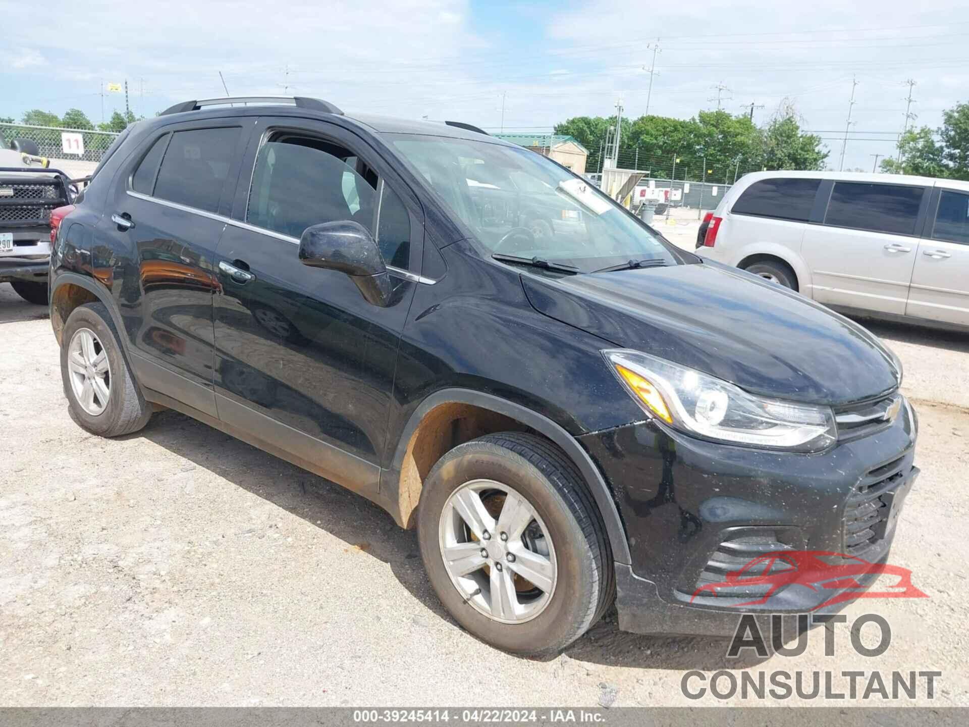 CHEVROLET TRAX 2019 - KL7CJPSB9KB829381