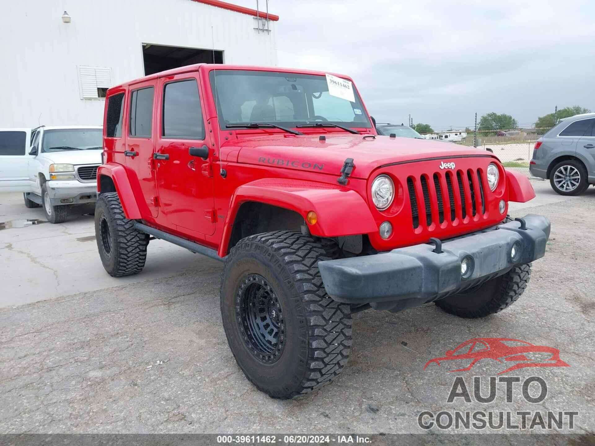 JEEP WRANGLER UNLIMITED 2017 - 1C4BJWFG2HL744819