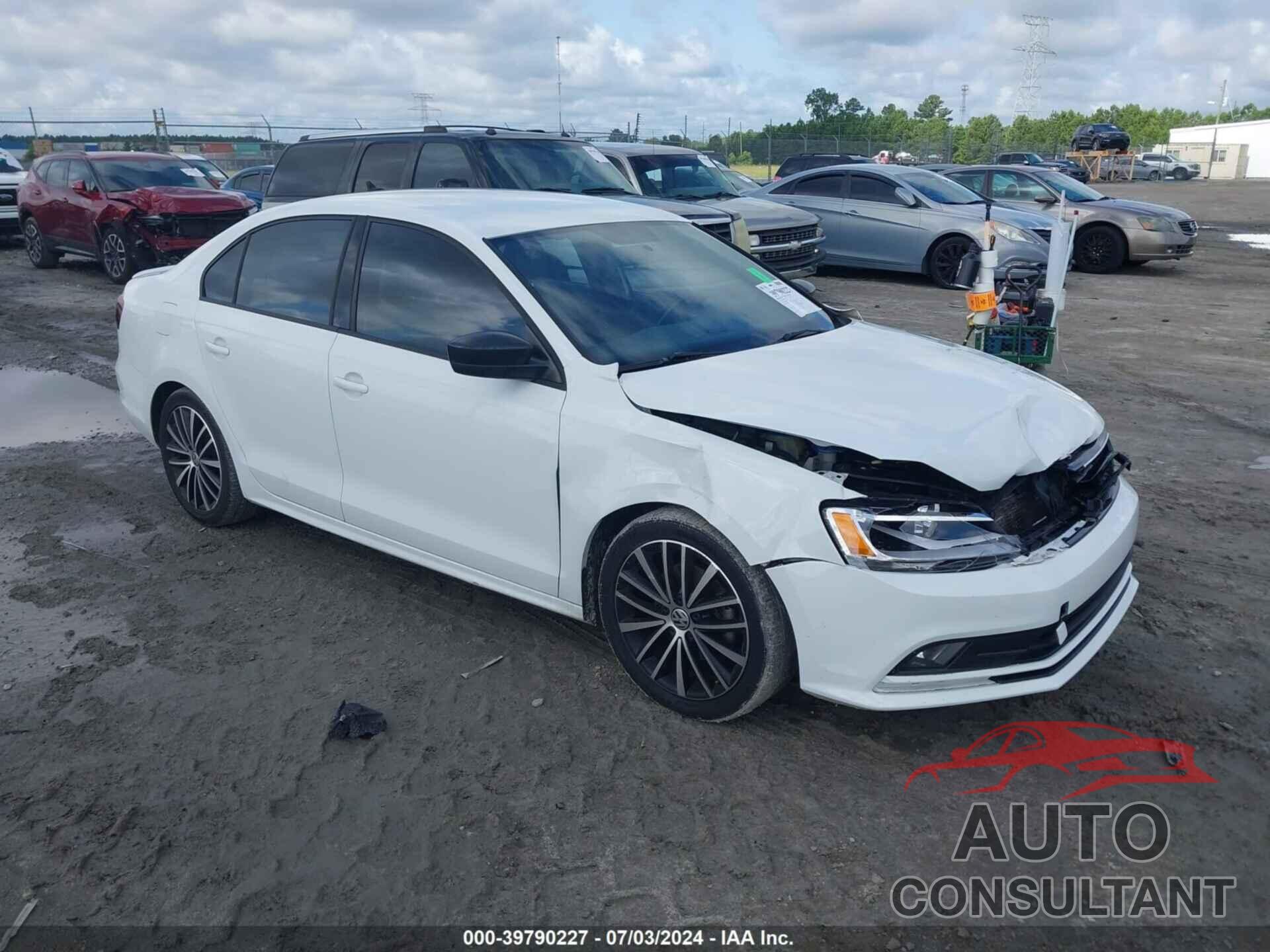 VOLKSWAGEN JETTA 2016 - 3VWD17AJ2GM294732