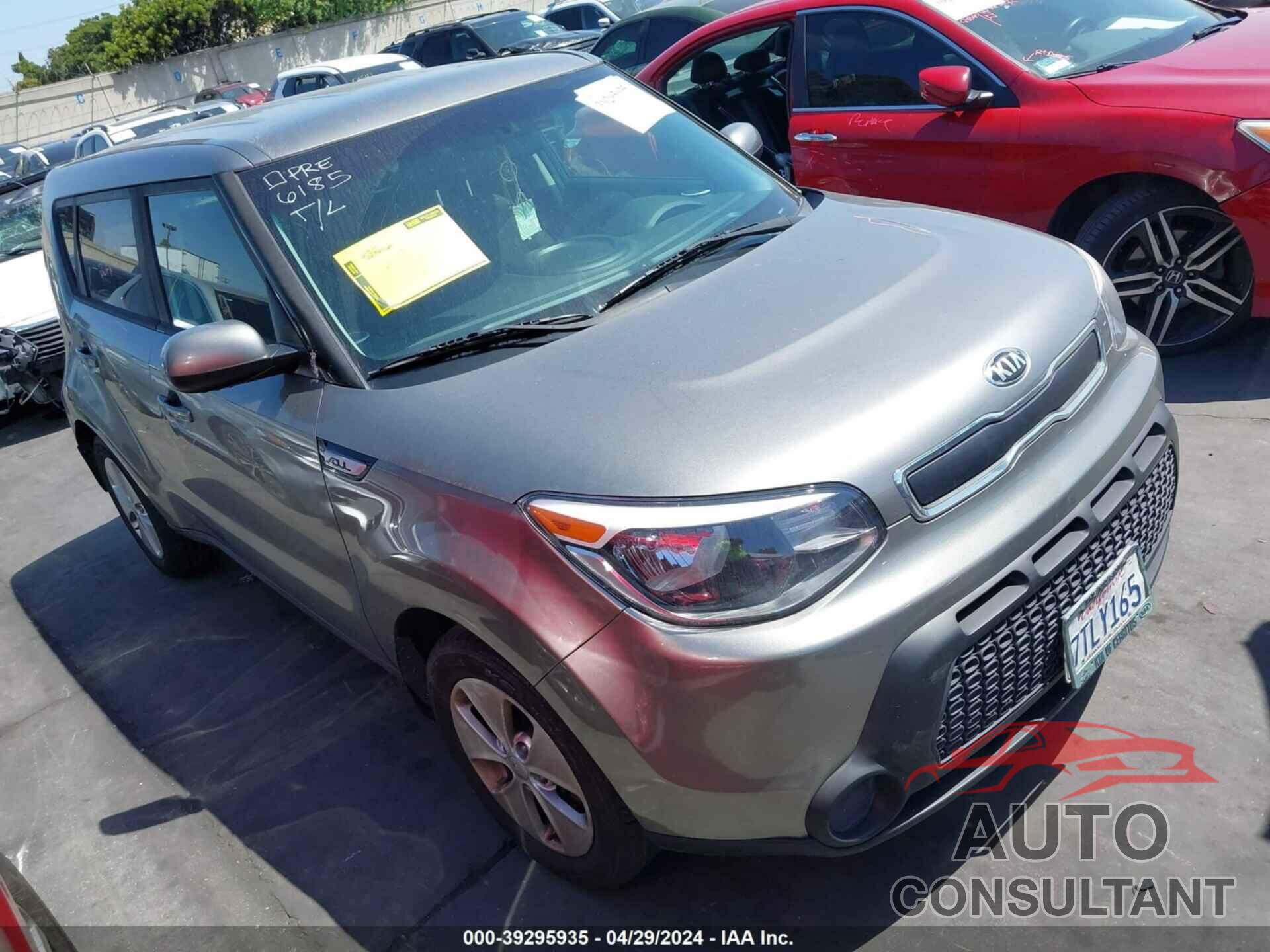 KIA SOUL 2016 - KNDJN2A29G7319688