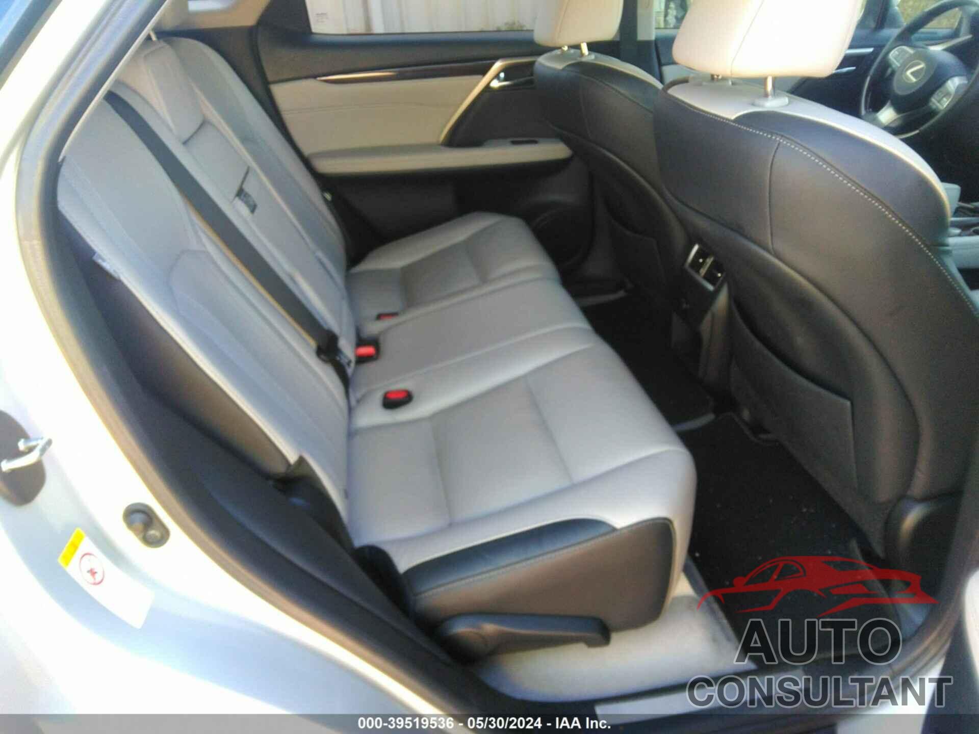 LEXUS RX 350 2019 - 2T2ZZMCA7KC128331
