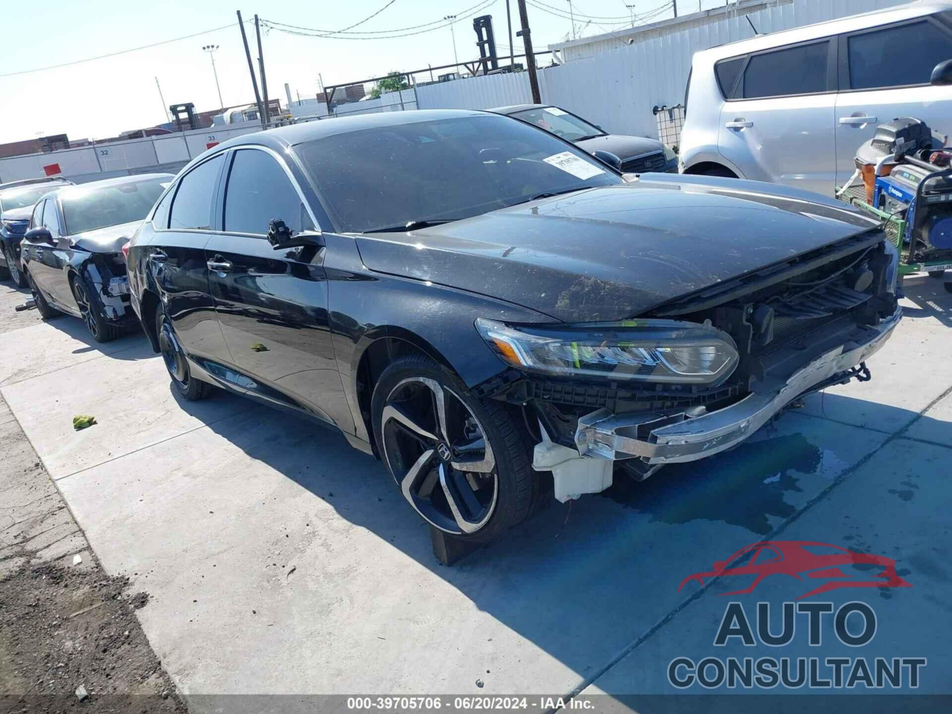 HONDA ACCORD 2018 - 1HGCV1F37JA172335
