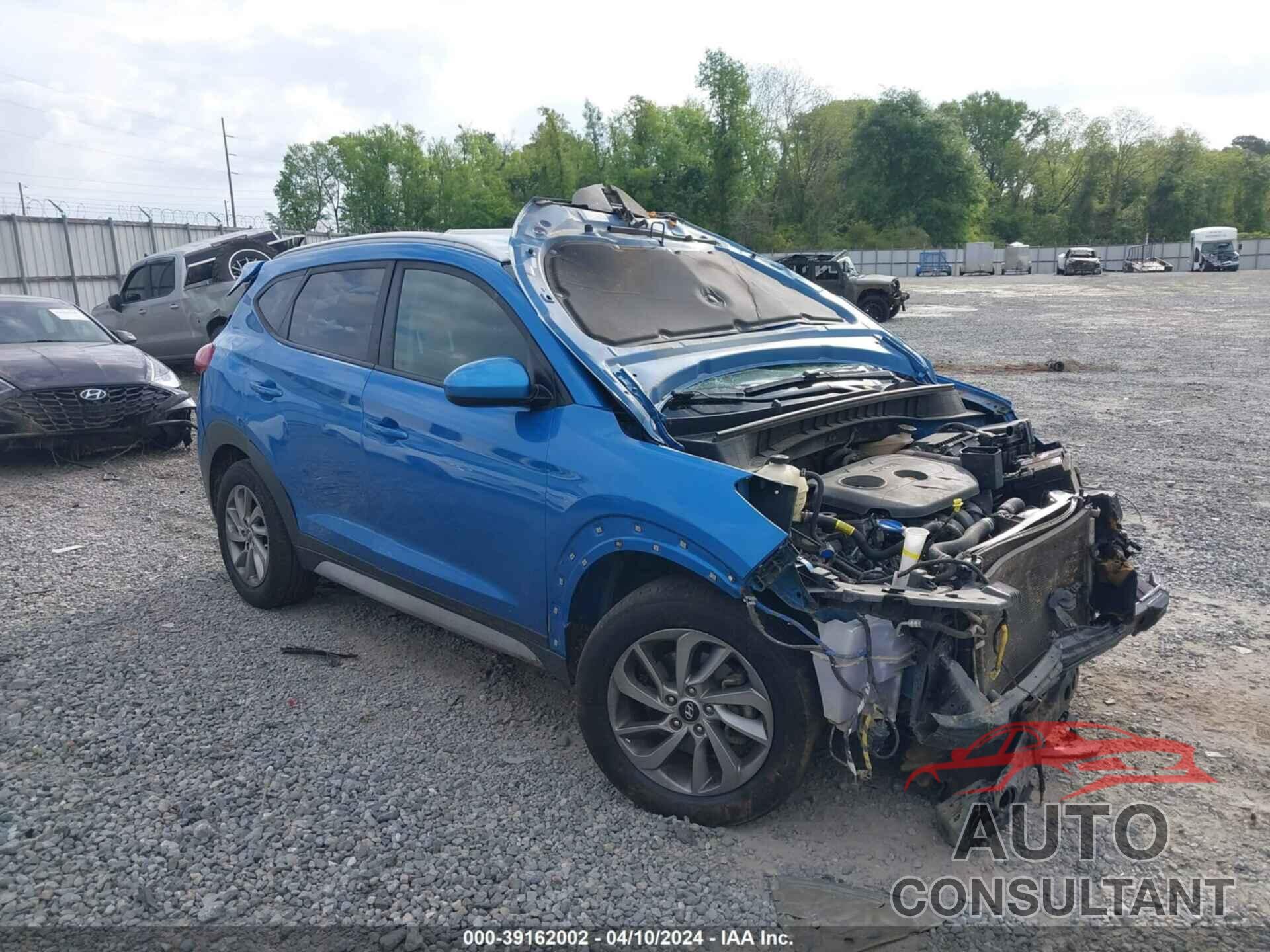 HYUNDAI TUCSON 2018 - KM8J3CA4XJU604692