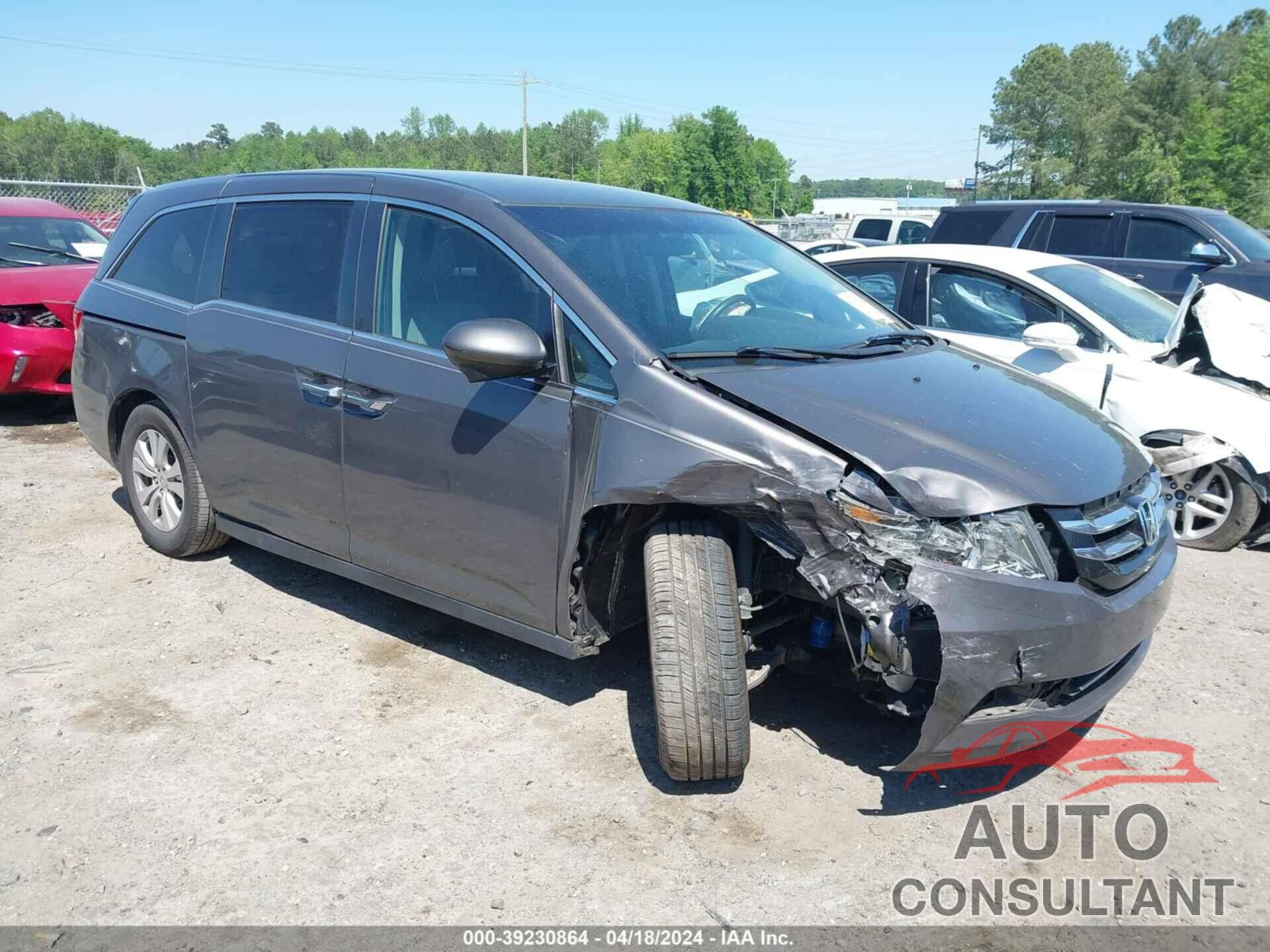 HONDA ODYSSEY 2016 - 5FNRL5H40GB163813