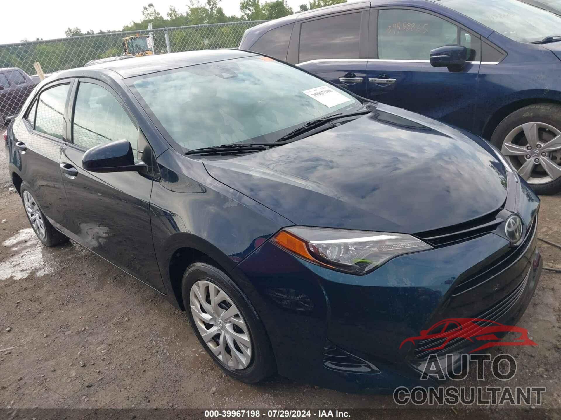 TOYOTA COROLLA 2017 - 2T1BURHE1HC934705