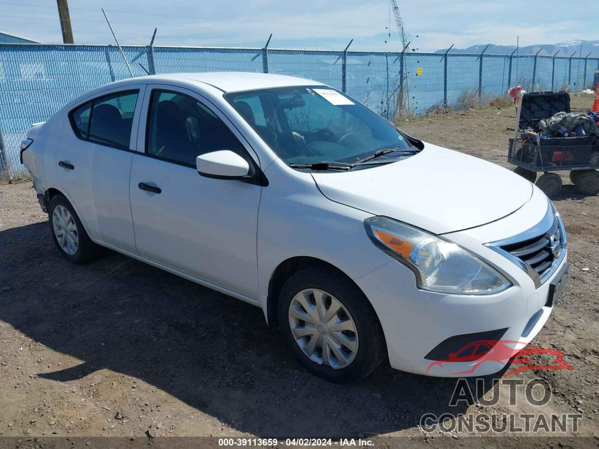 NISSAN VERSA 2016 - 3N1CN7AP9GL857579