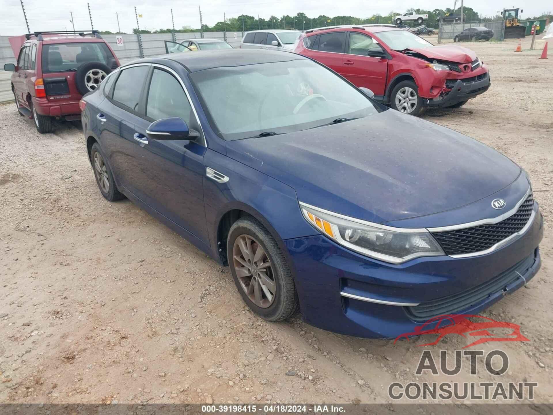 KIA OPTIMA 2016 - 5XXGT4L18GG029322