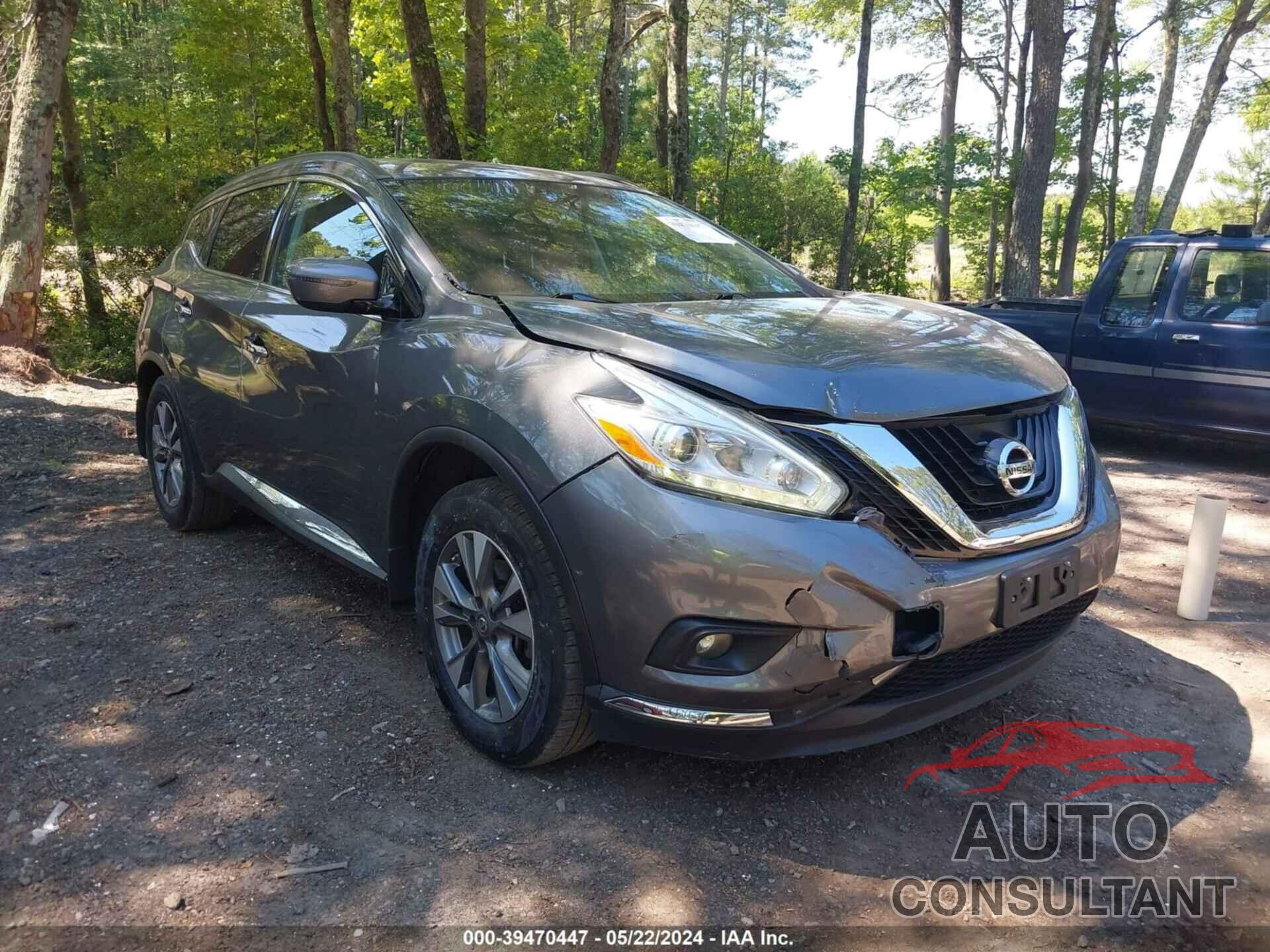 NISSAN MURANO 2017 - 5N1AZ2MG9HN116238