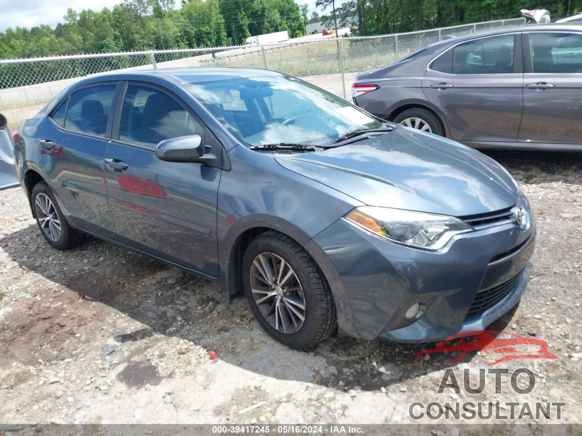 TOYOTA COROLLA 2016 - 5YFBURHE3GP495492