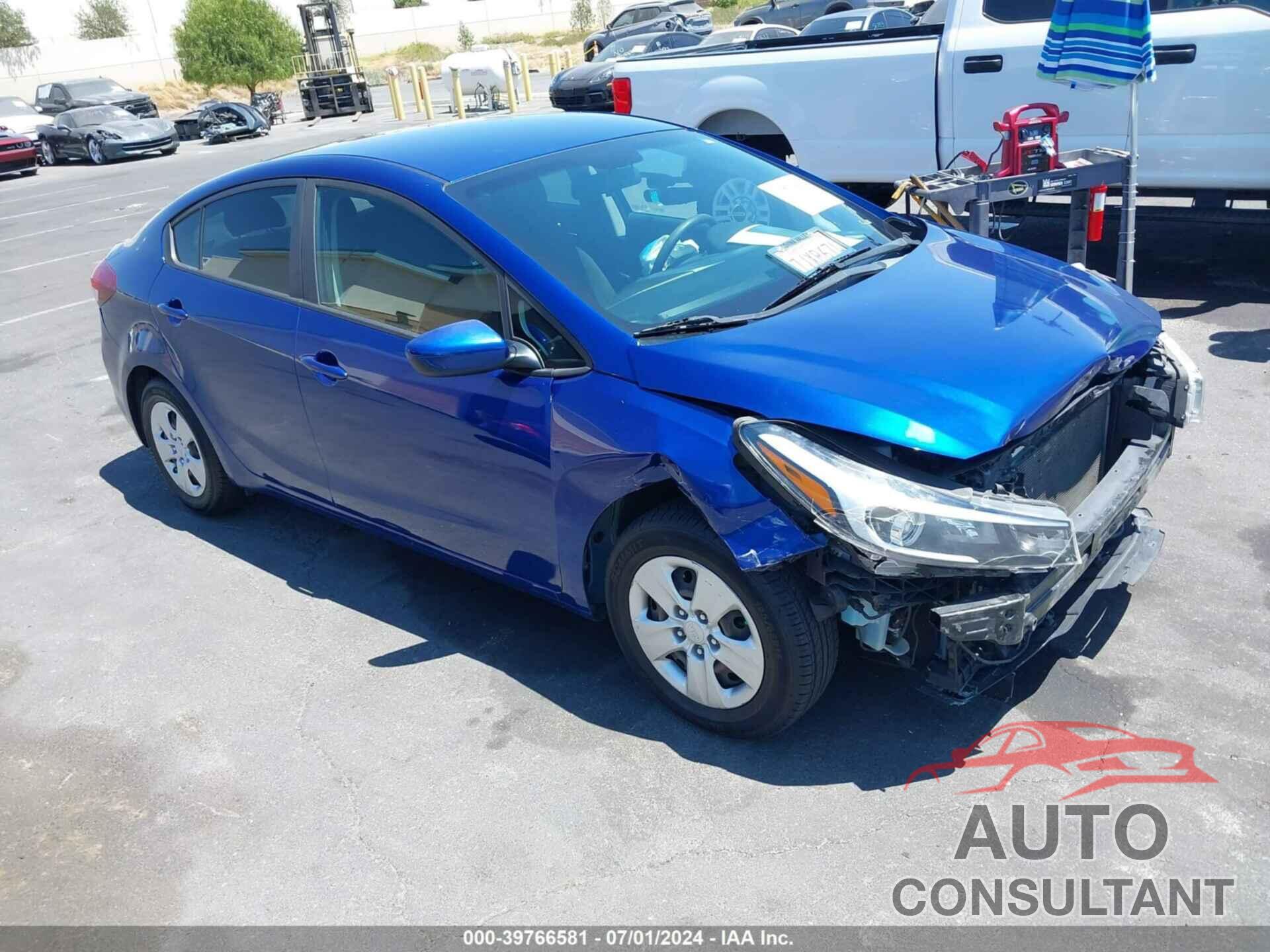 KIA FORTE 2017 - 3KPFK4A79HE037431