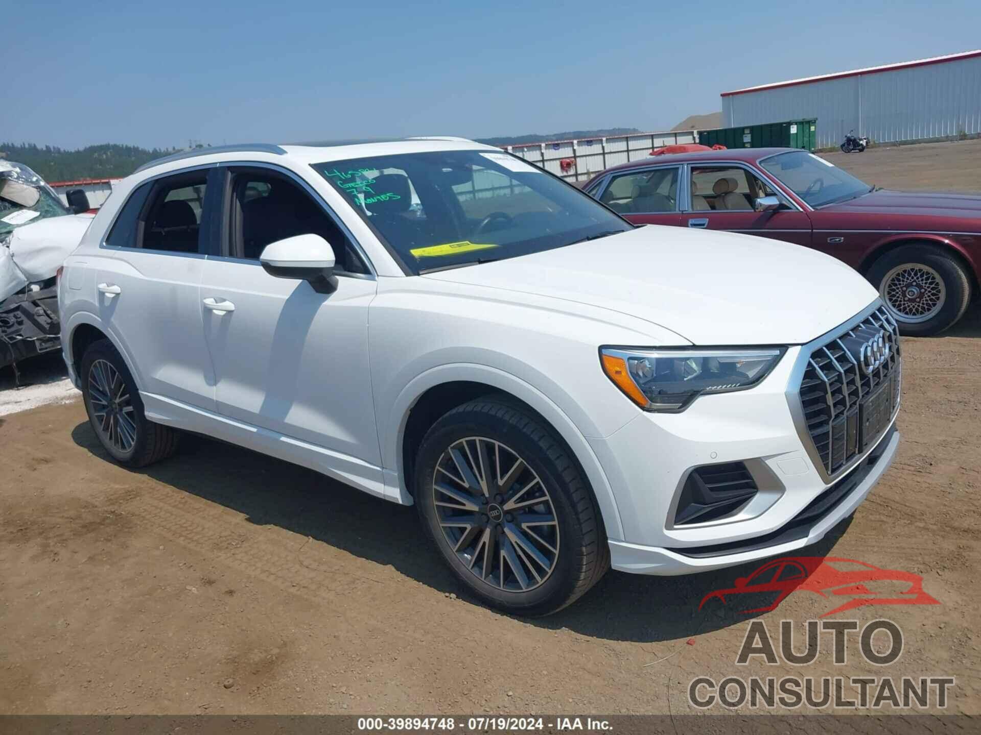 AUDI Q3 2021 - WA1AUCF34M1112404