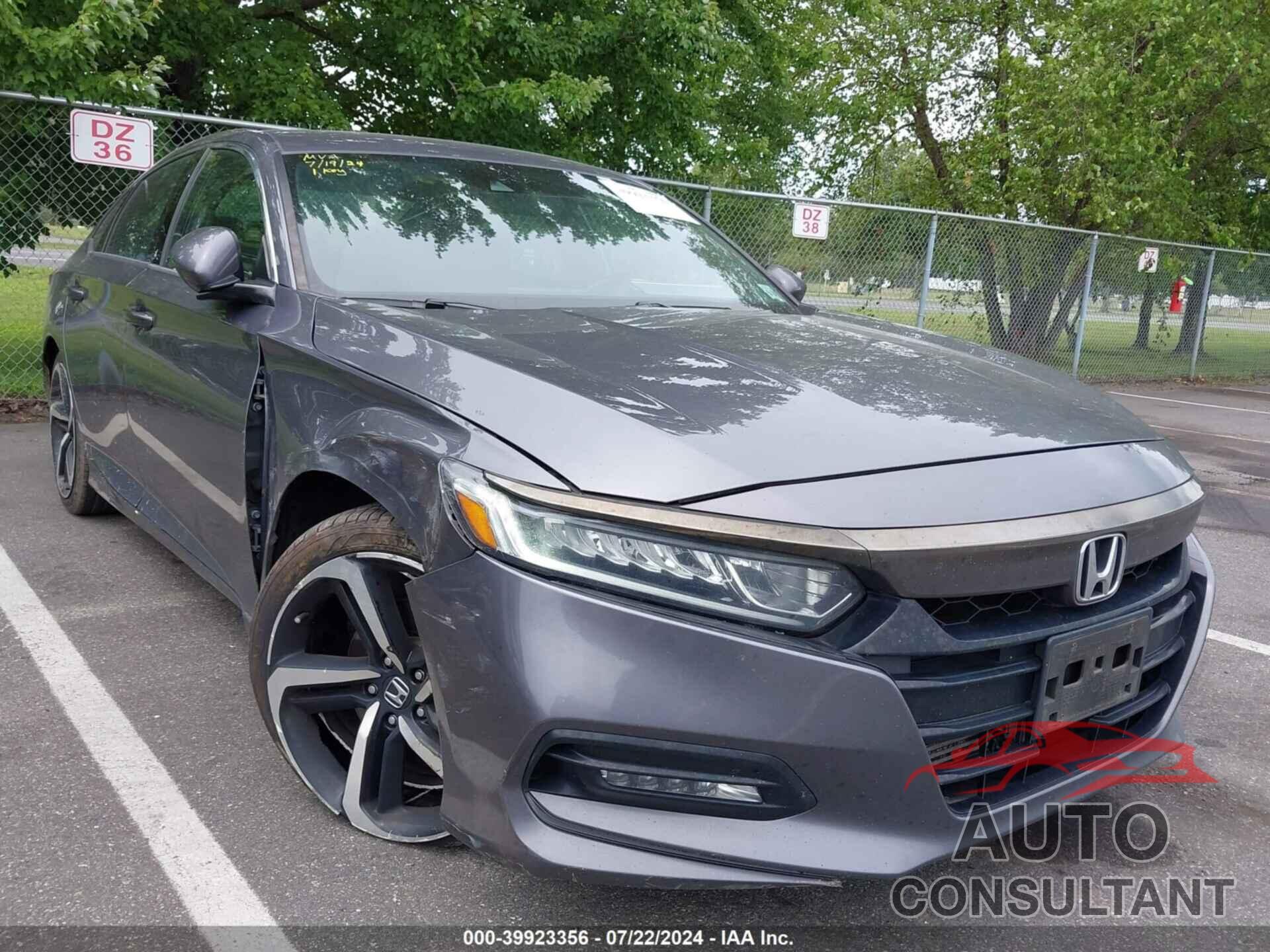 HONDA ACCORD 2019 - 1HGCV1F35KA082151