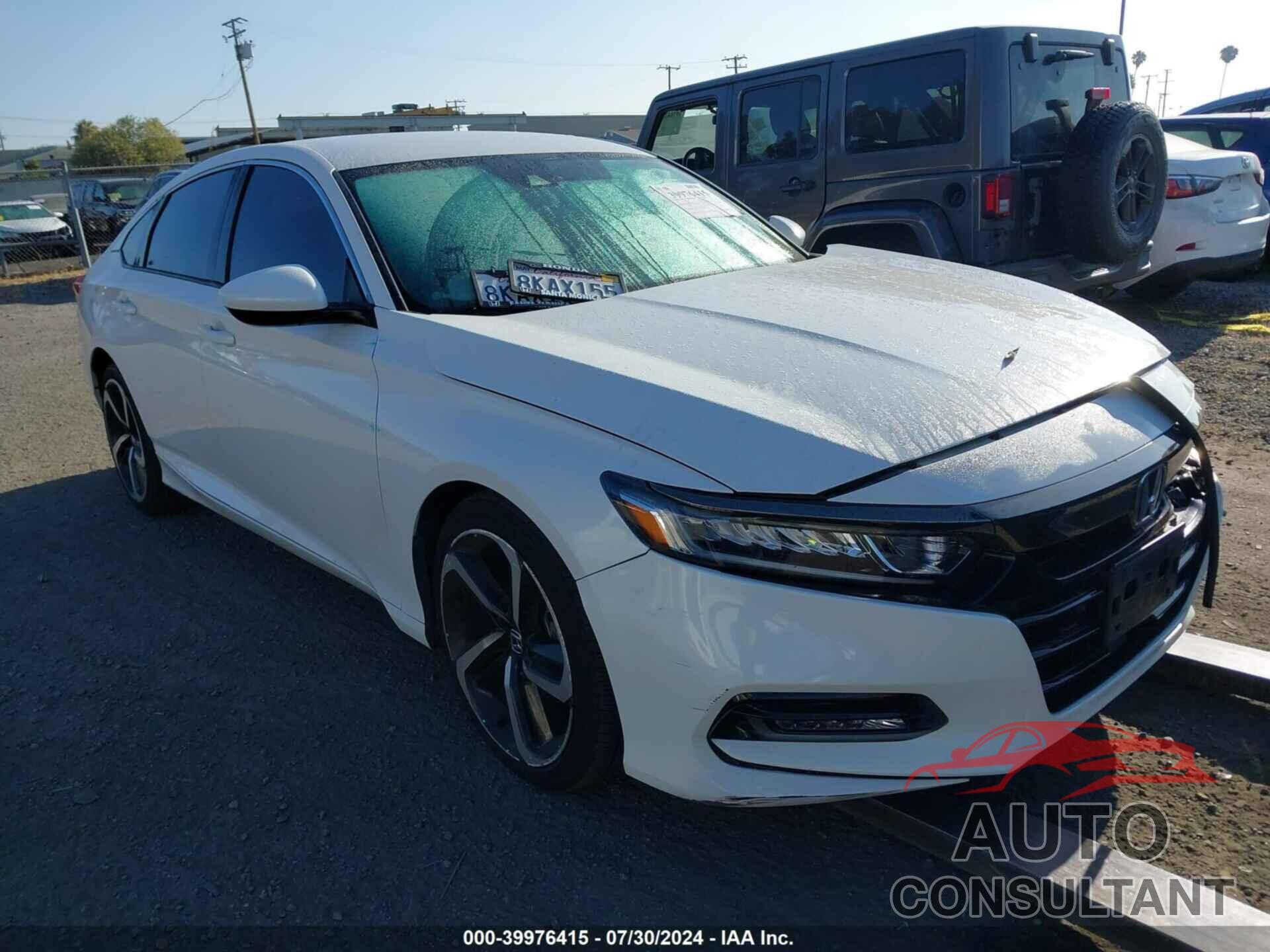 HONDA ACCORD 2019 - 1HGCV1F34KA031546