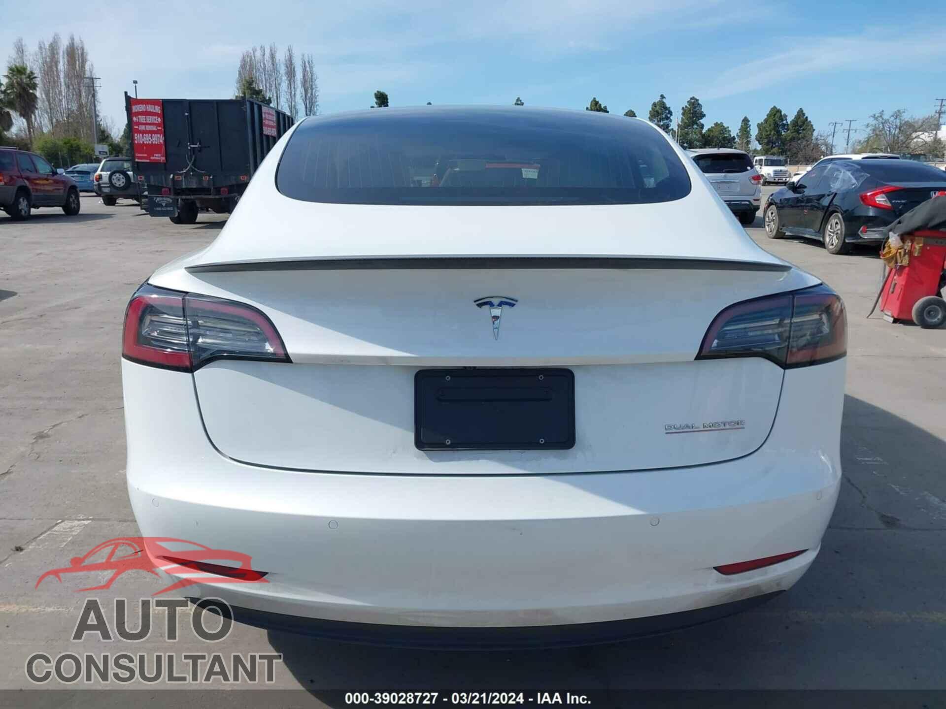 TESLA MODEL 3 2020 - 5YJ3E1EC9LF792078