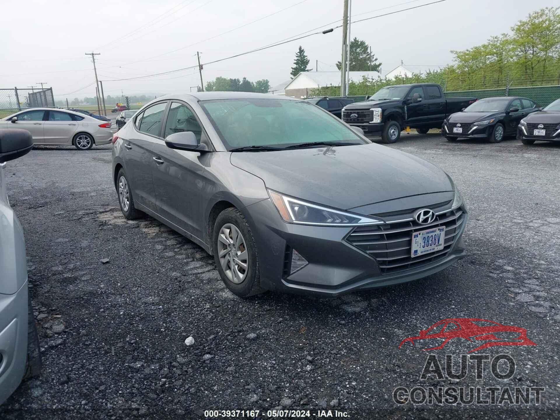 HYUNDAI ELANTRA 2019 - 5NPD74LF3KH424993