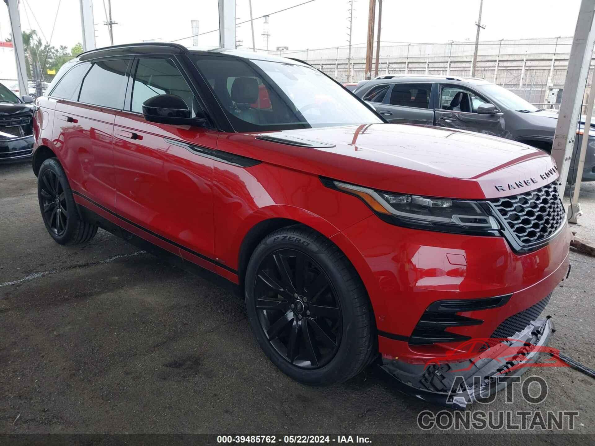 LAND ROVER RANGE ROVER VELAR 2018 - SALYL2RX6JA750996