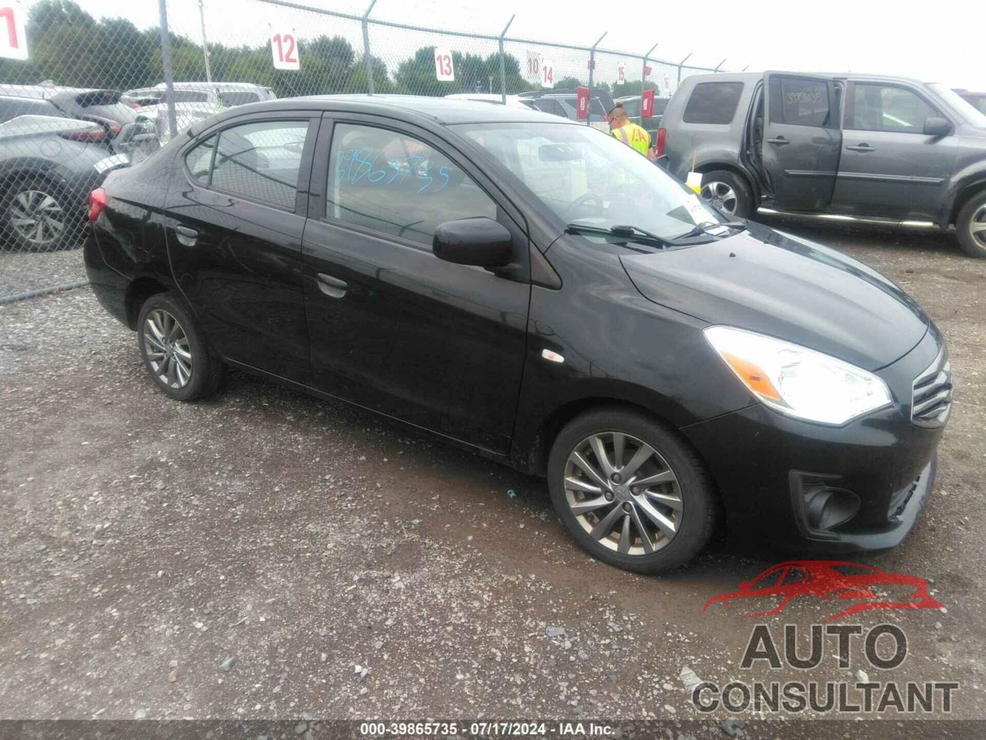MITSUBISHI MIRAGE G4 2018 - ML32F3FJ6JHF02075
