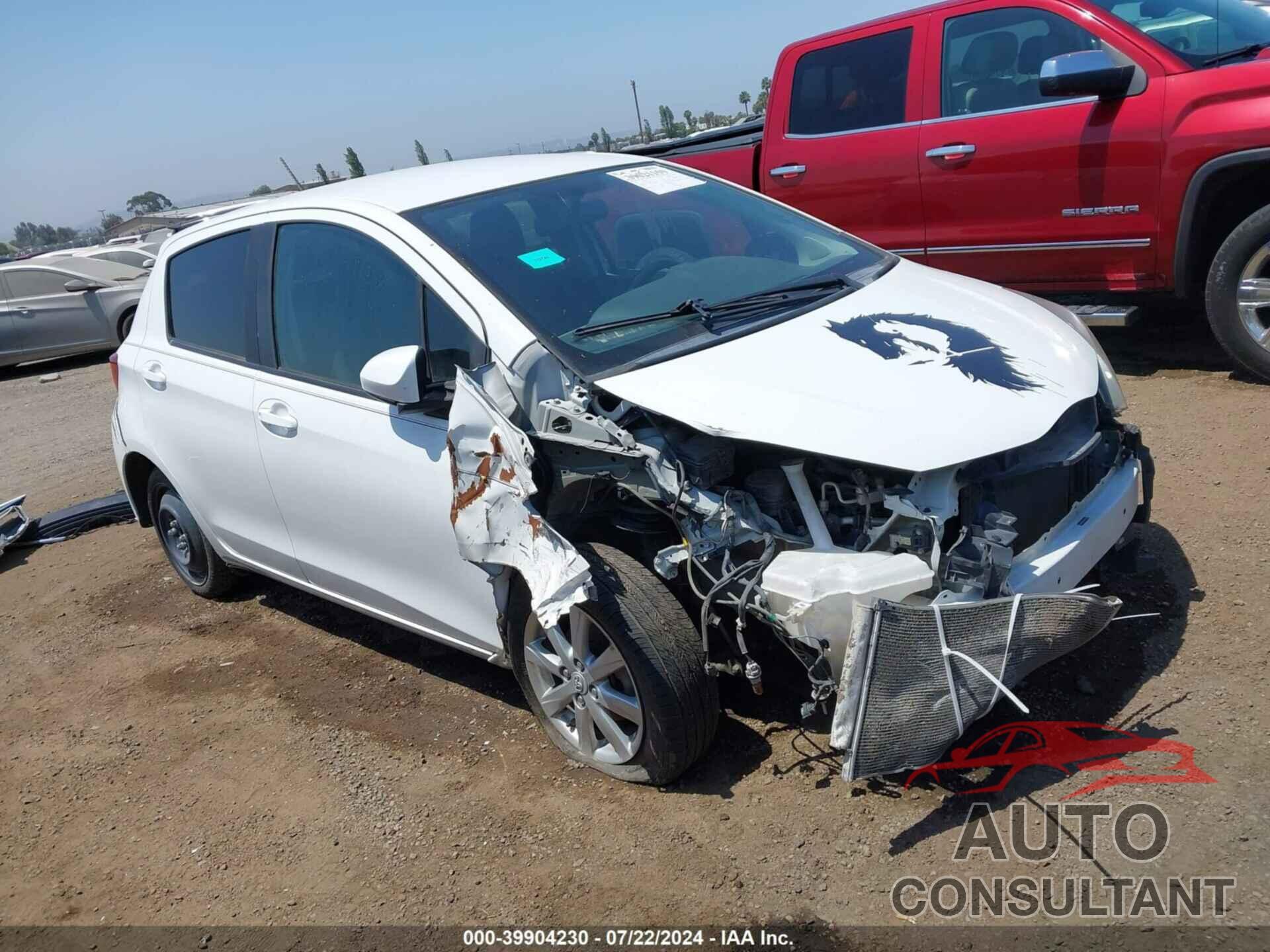 TOYOTA YARIS 2015 - VNKKTUD36FA020789