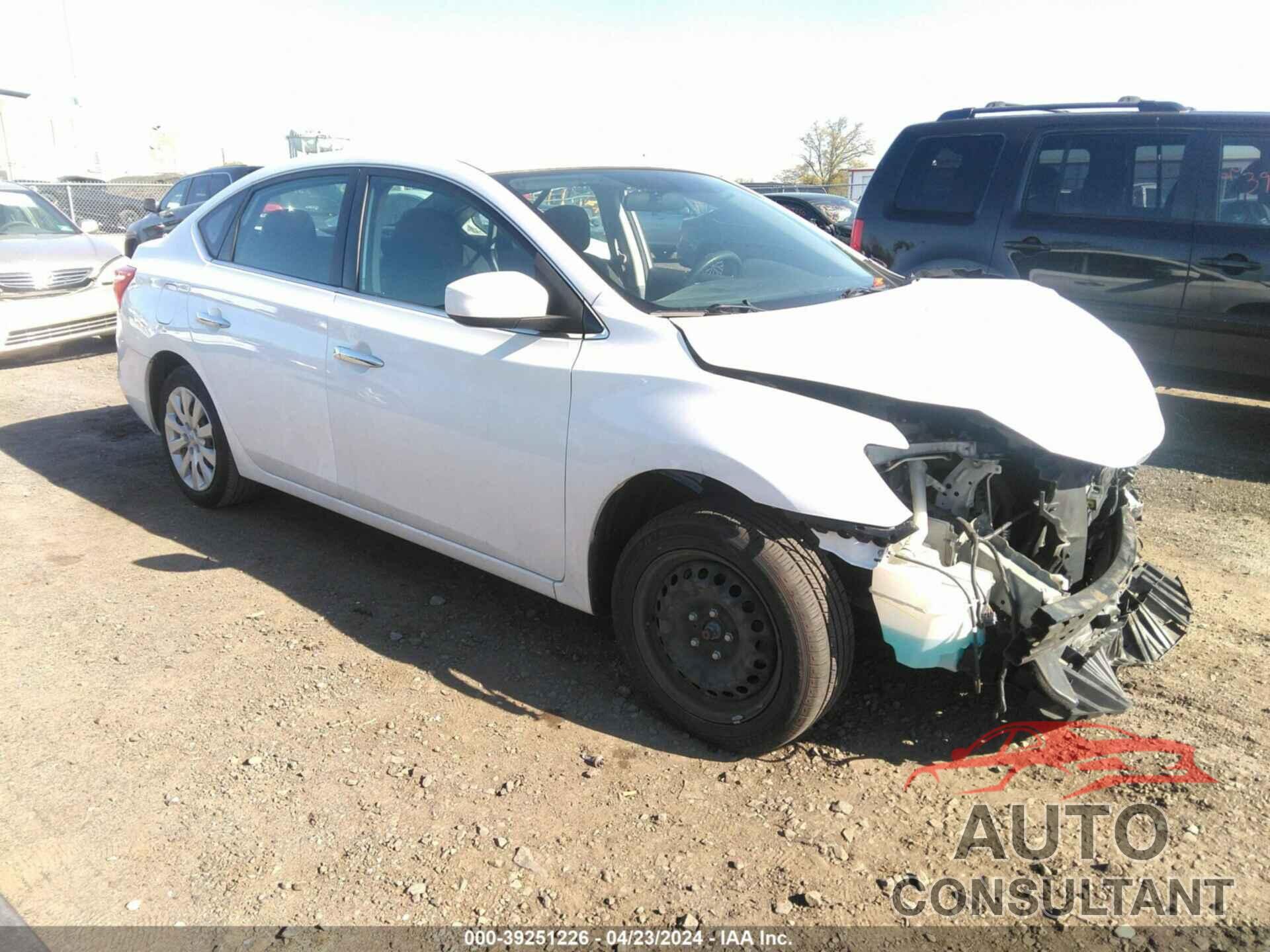 NISSAN SENTRA 2019 - 3N1AB7APXKY243359