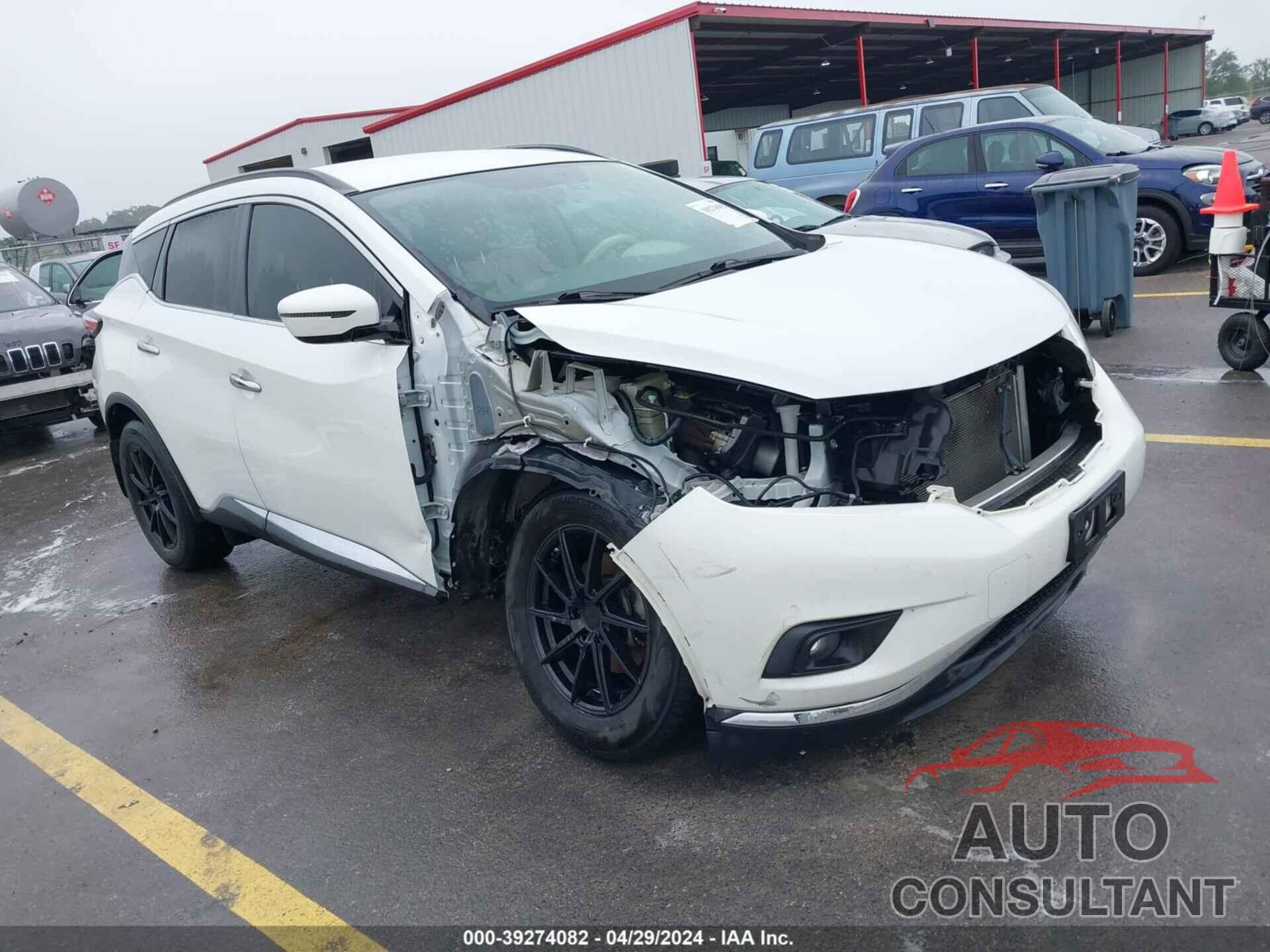 NISSAN MURANO 2016 - 5N1AZ2MGXGN130342