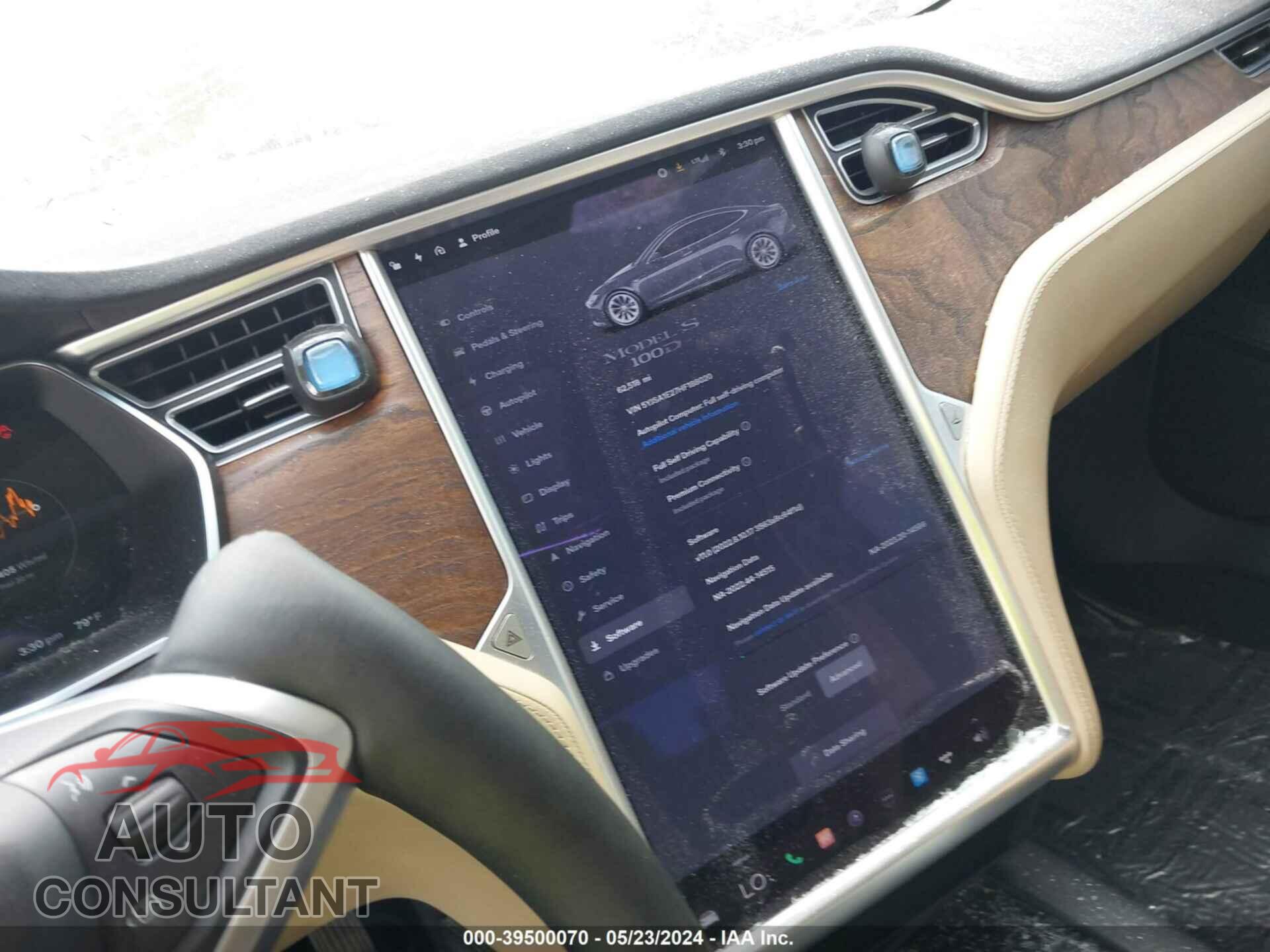 TESLA MODEL S 2017 - 5YJSA1E27HF188020