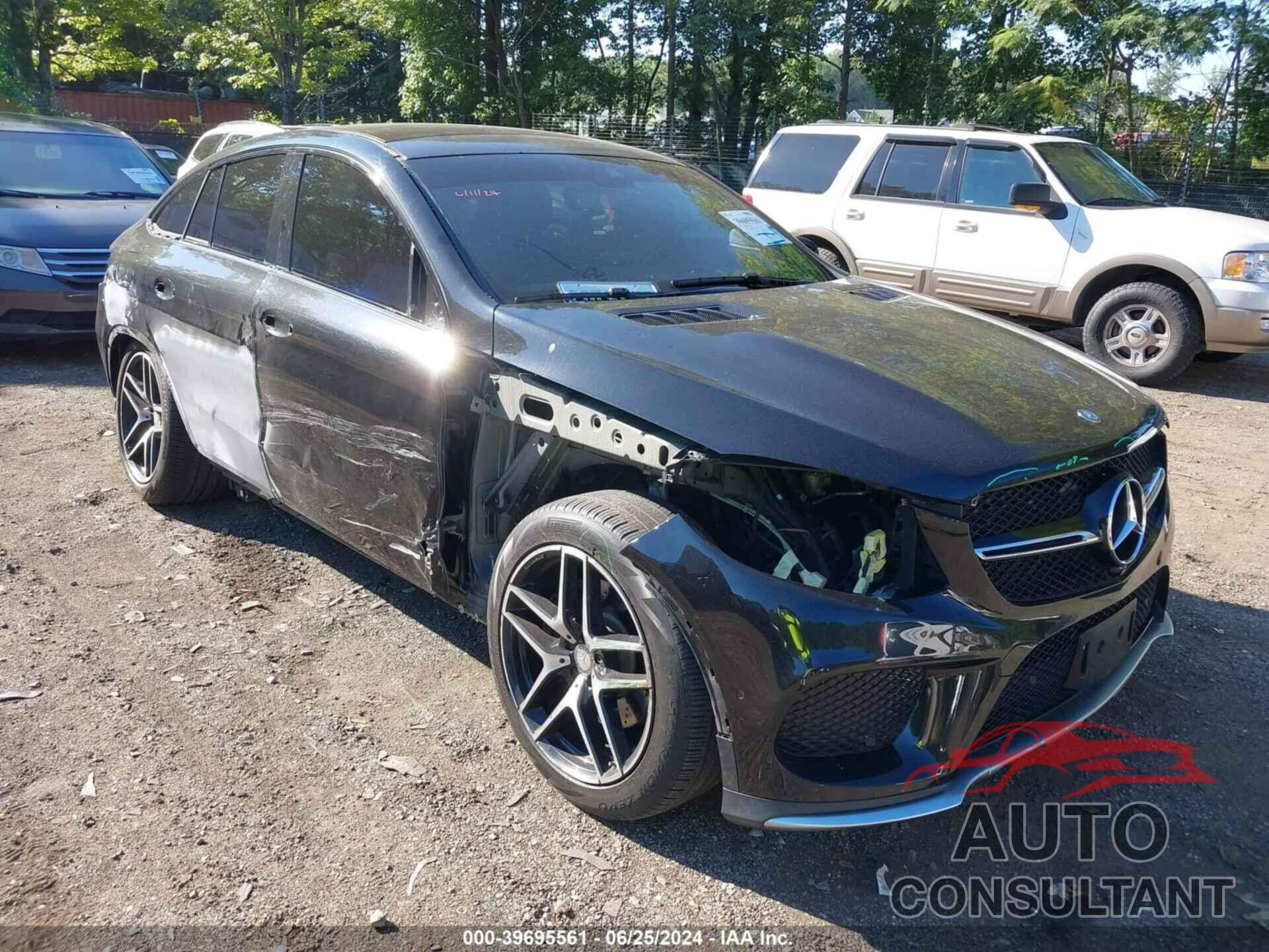 MERCEDES-BENZ GLE 450 AMG COUPE 2016 - 4JGED6EB9GA014874