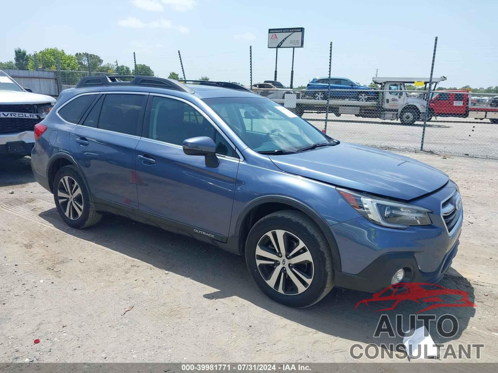 SUBARU OUTBACK 2018 - 4S4BSANC3J3260514