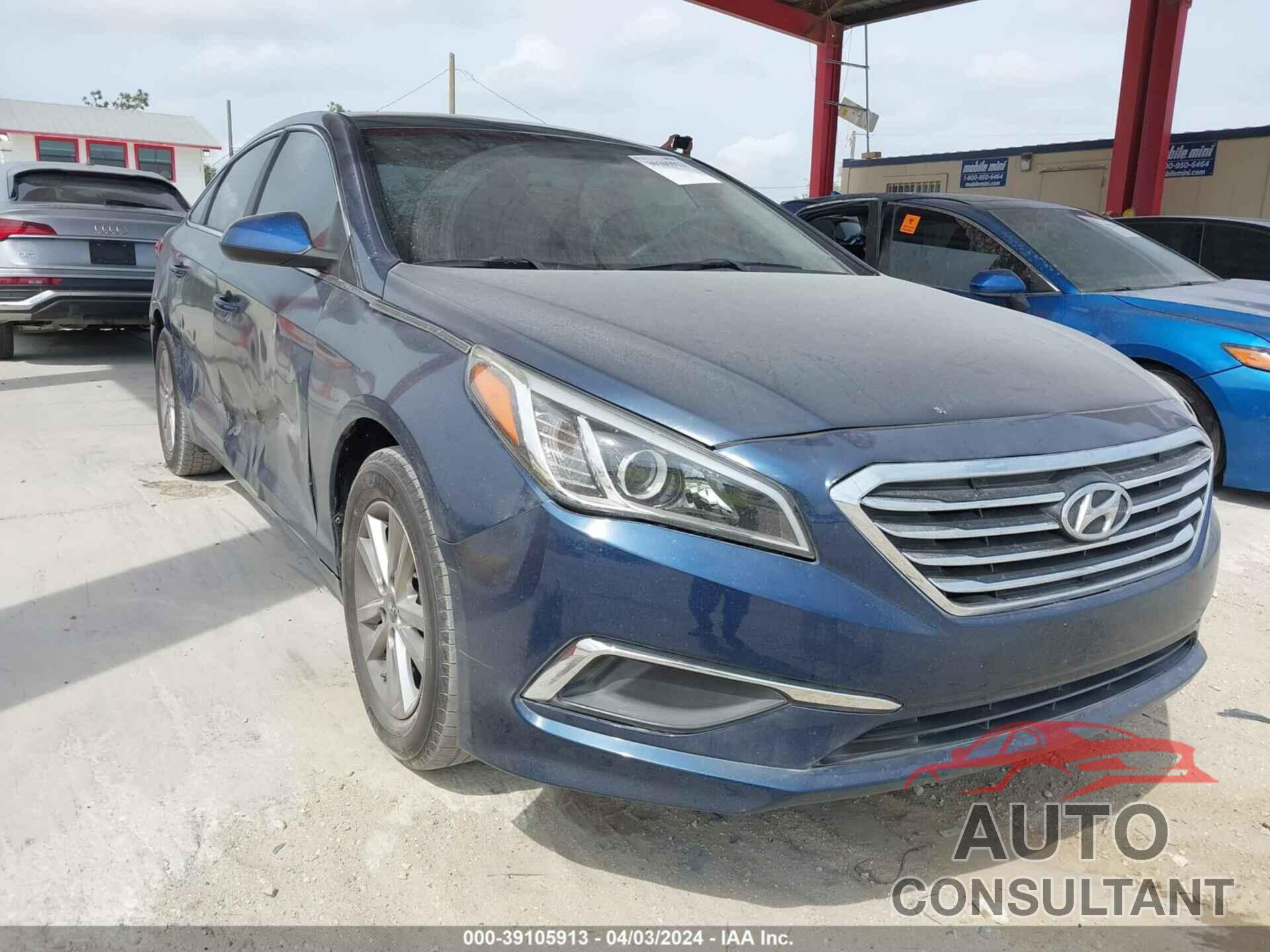 HYUNDAI SONATA 2016 - 5NPE24AF1GH290711