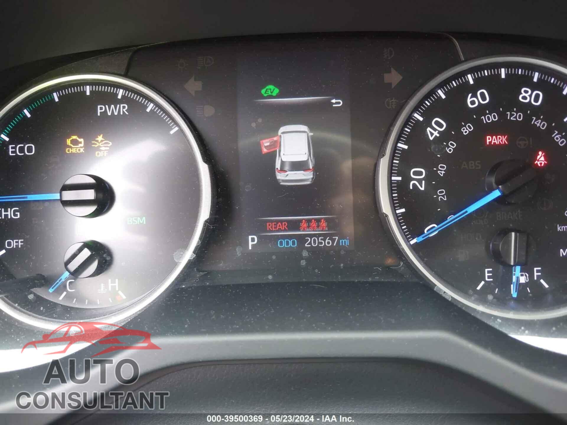 TOYOTA RAV4 2021 - JTMM6RFV5MD018564
