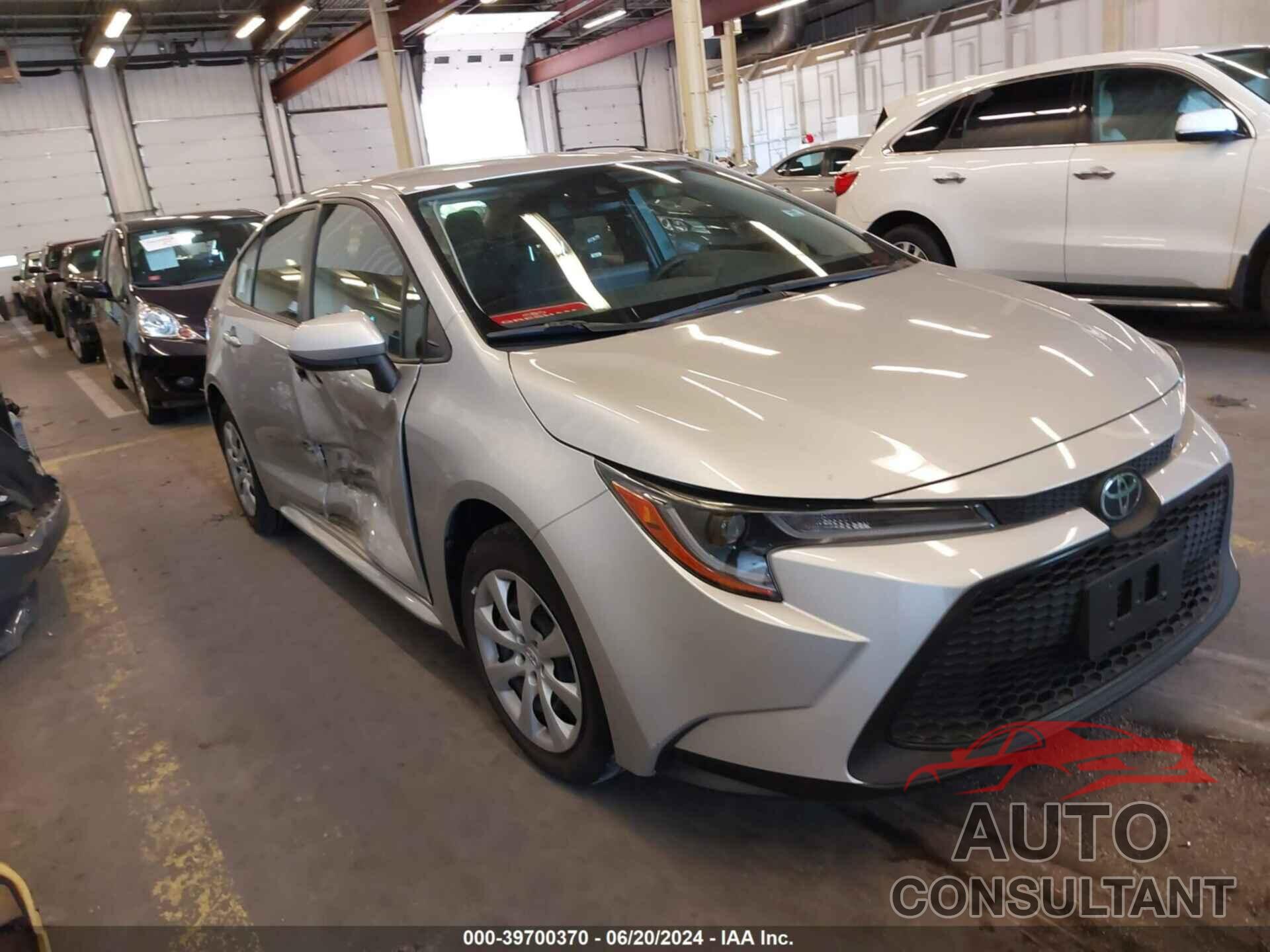 TOYOTA COROLLA 2020 - JTDEPRAE2LJ015050