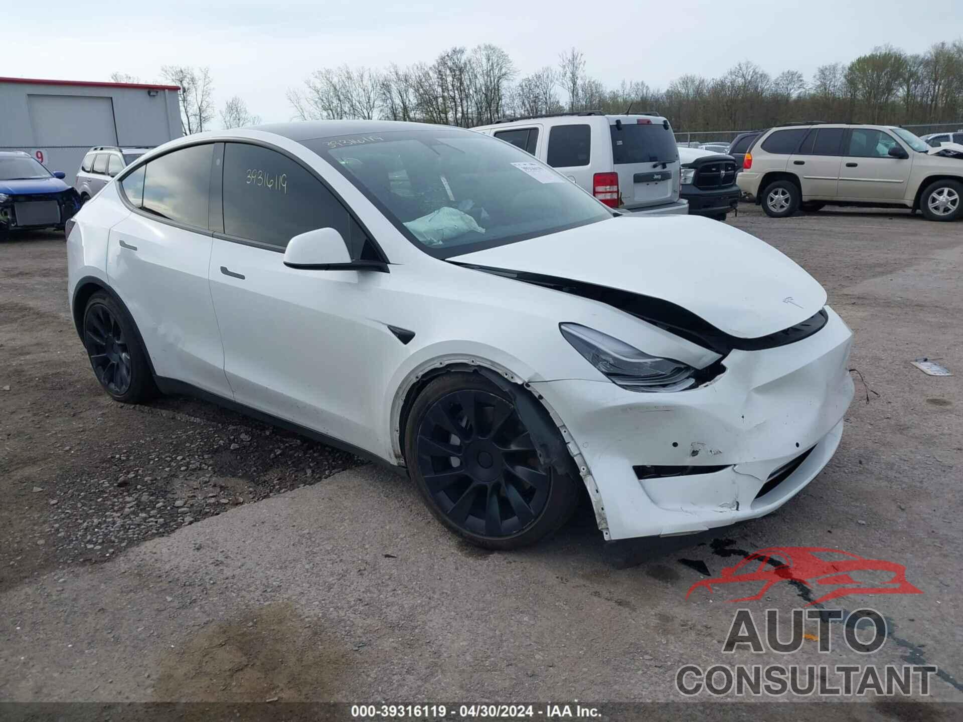 TESLA MODEL Y 2021 - 5YJYGAEE2MF299457