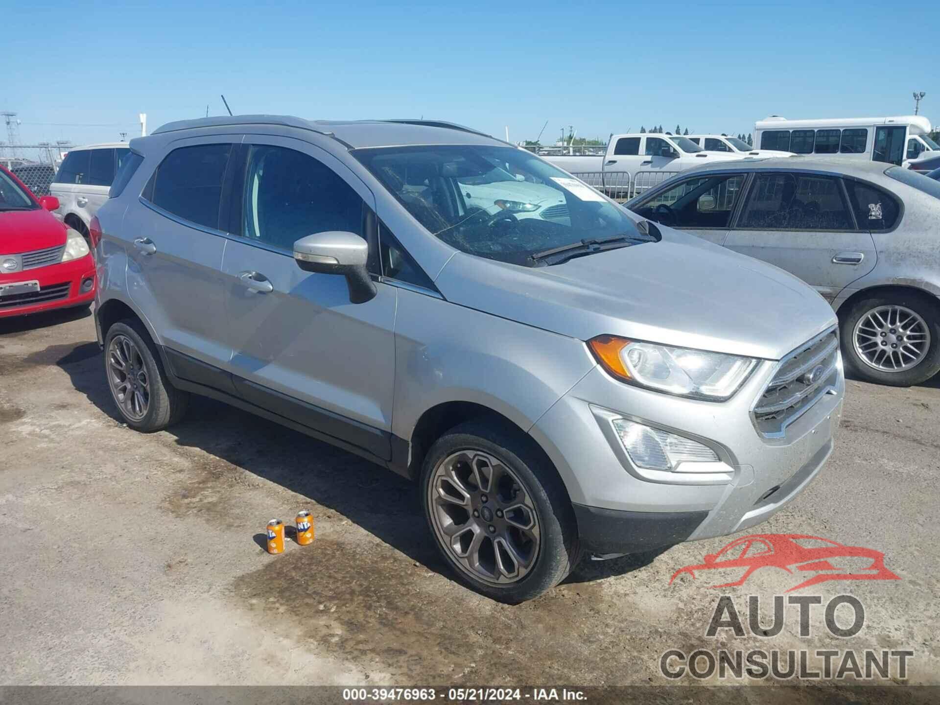 FORD ECOSPORT 2018 - MAJ6P1WL4JC216551