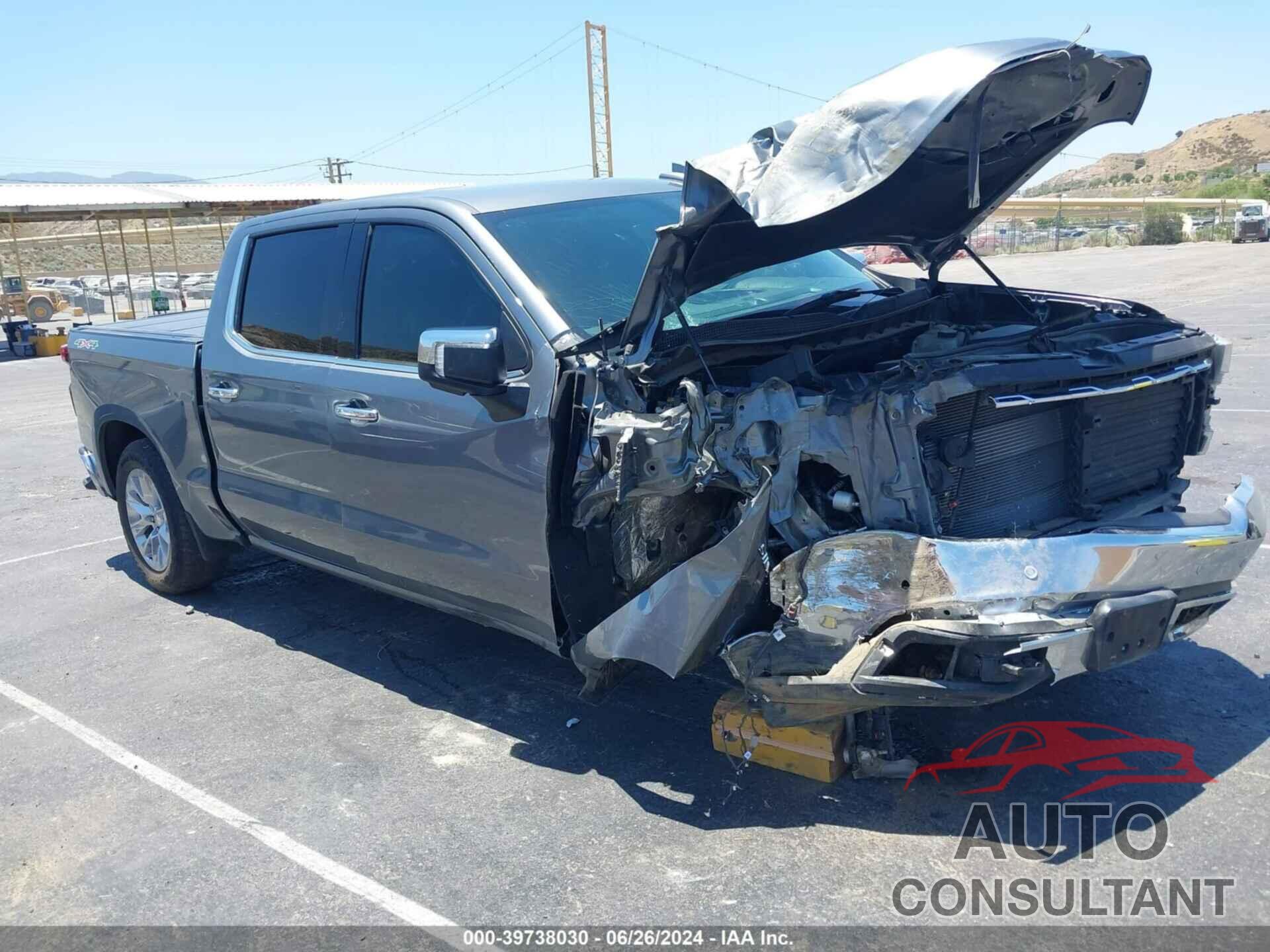 CHEVROLET SILVERADO 1500 2021 - 1GCUYGEL3MZ105767