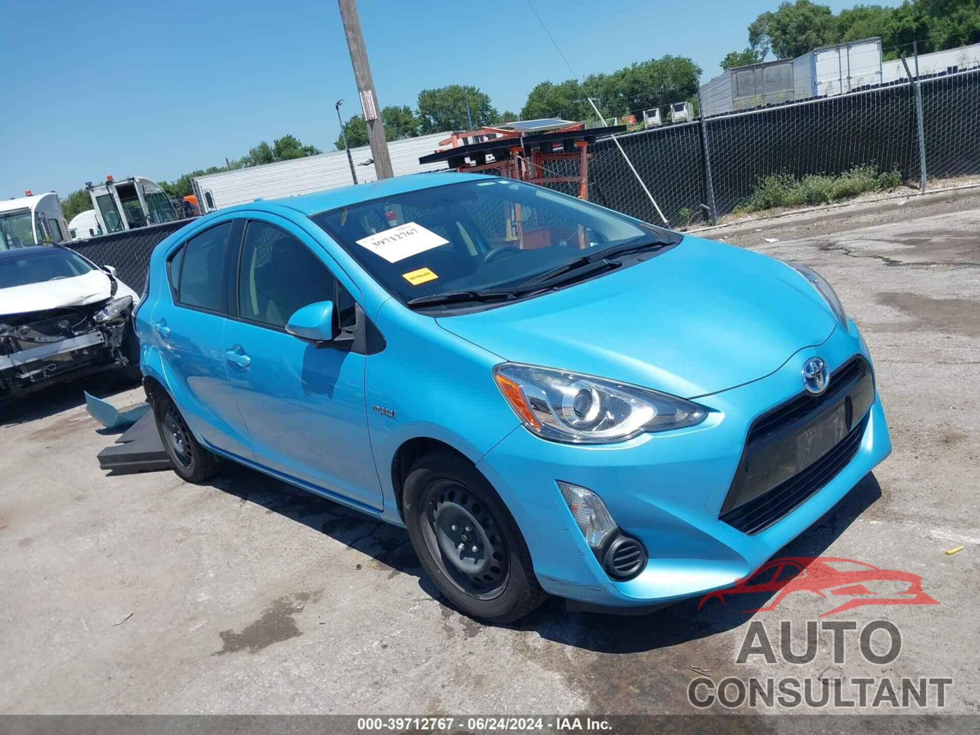 TOYOTA PRIUS C 2015 - JTDKDTB34F1105682
