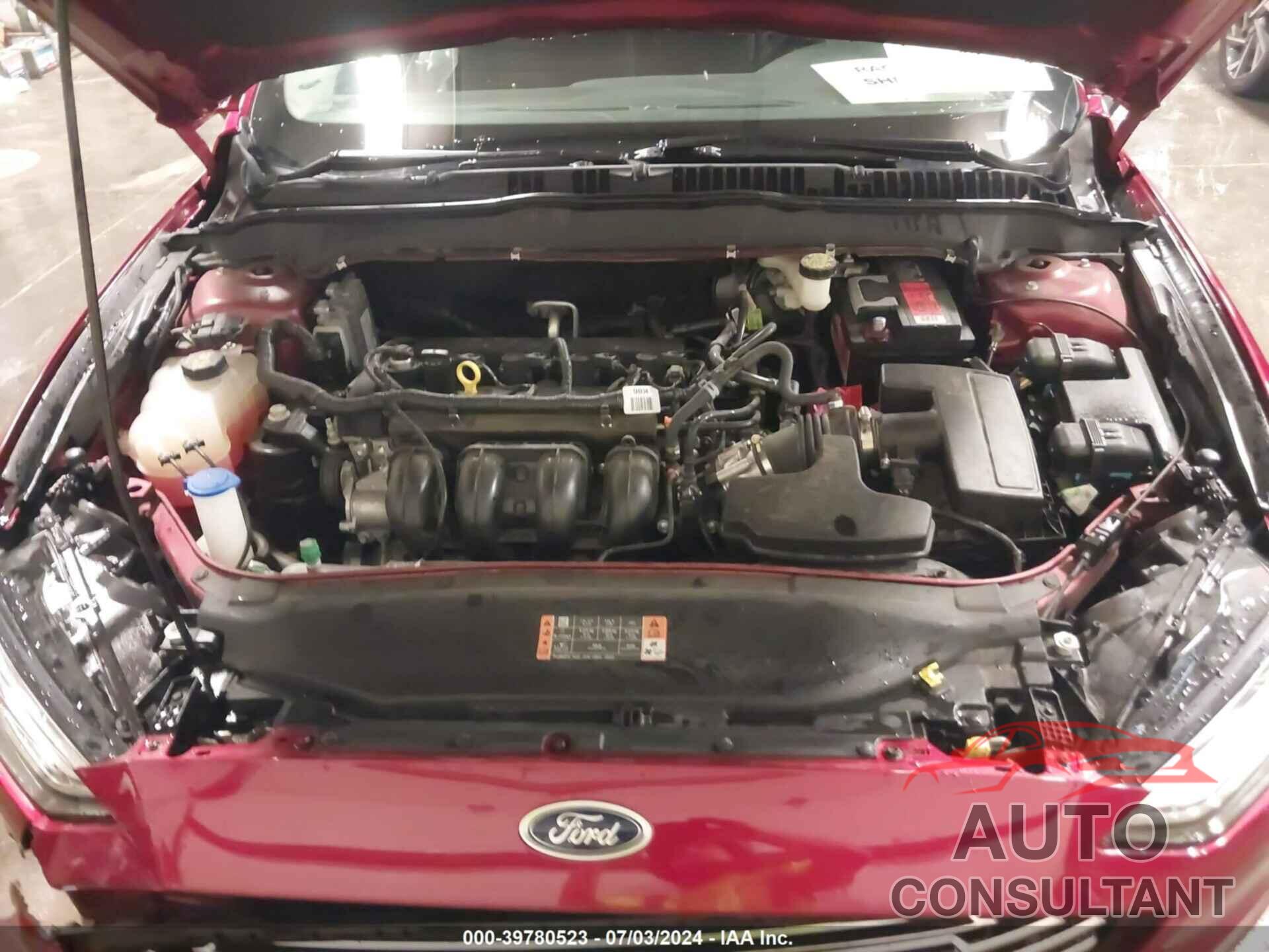 FORD FUSION 2017 - 3FA6P0H70HR413352