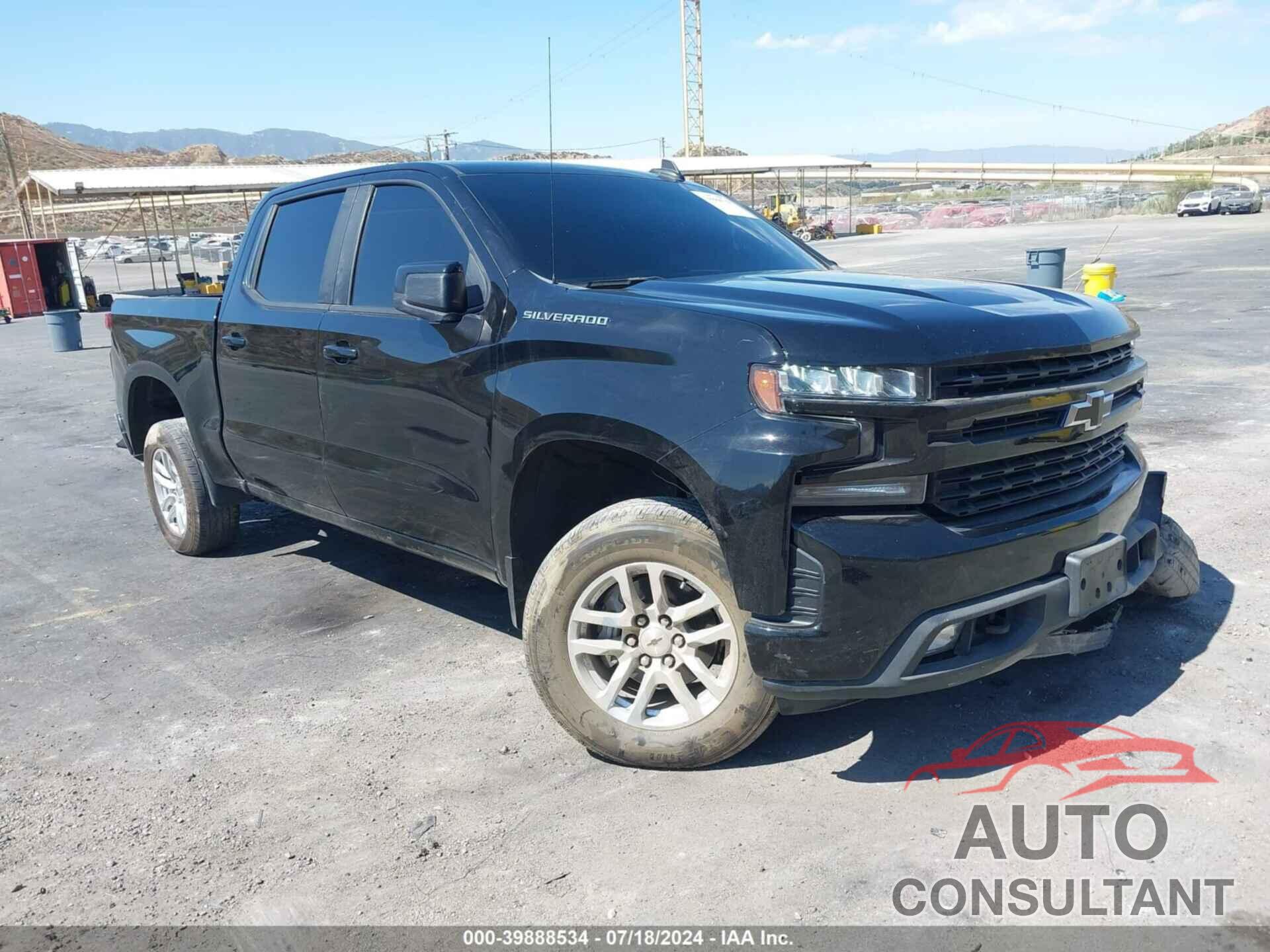 CHEVROLET SILVERADO 1500 2020 - 1GCPWDEK7LZ234800