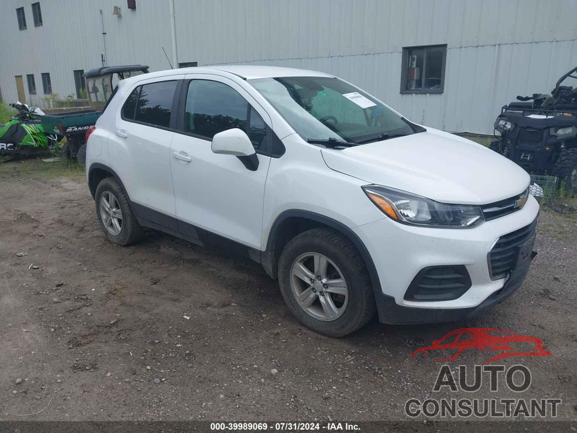 CHEVROLET TRAX 2020 - 3GNCJNSB2LL124601